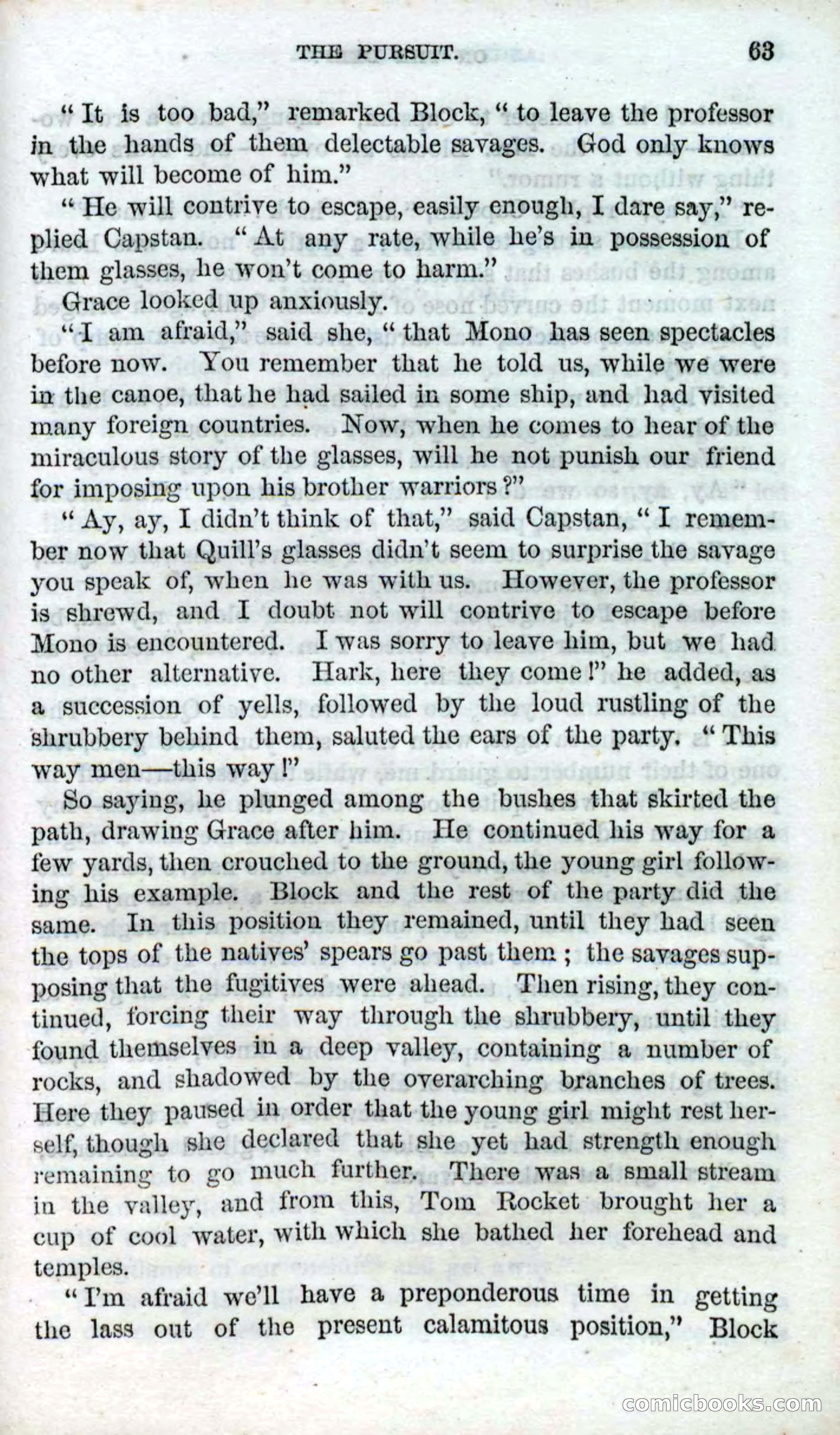Beadle's Dime Novels No. 87: On the Deep — page 61 of 116