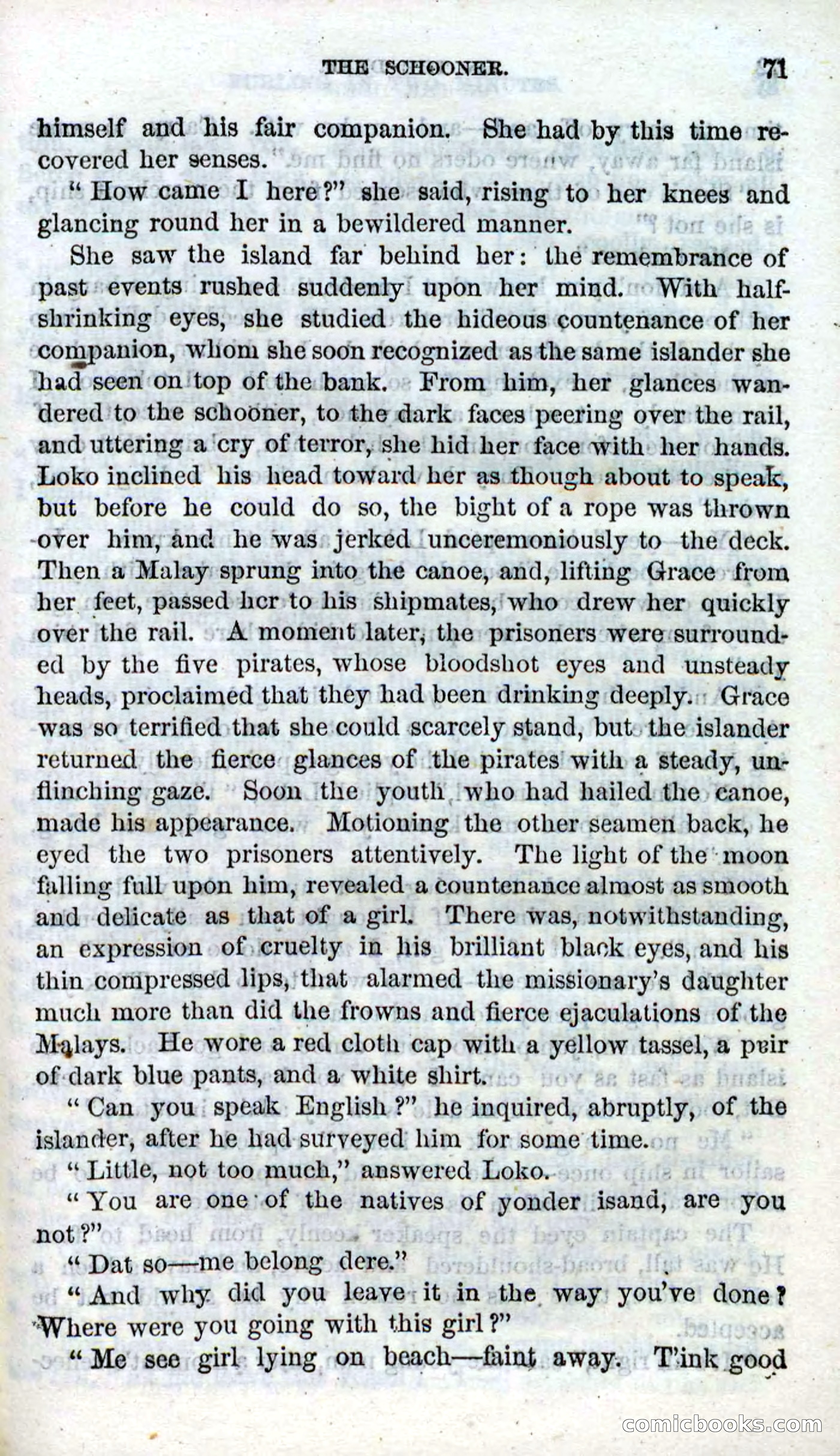 Beadle's Dime Novels No. 87: On the Deep — page 69 of 116