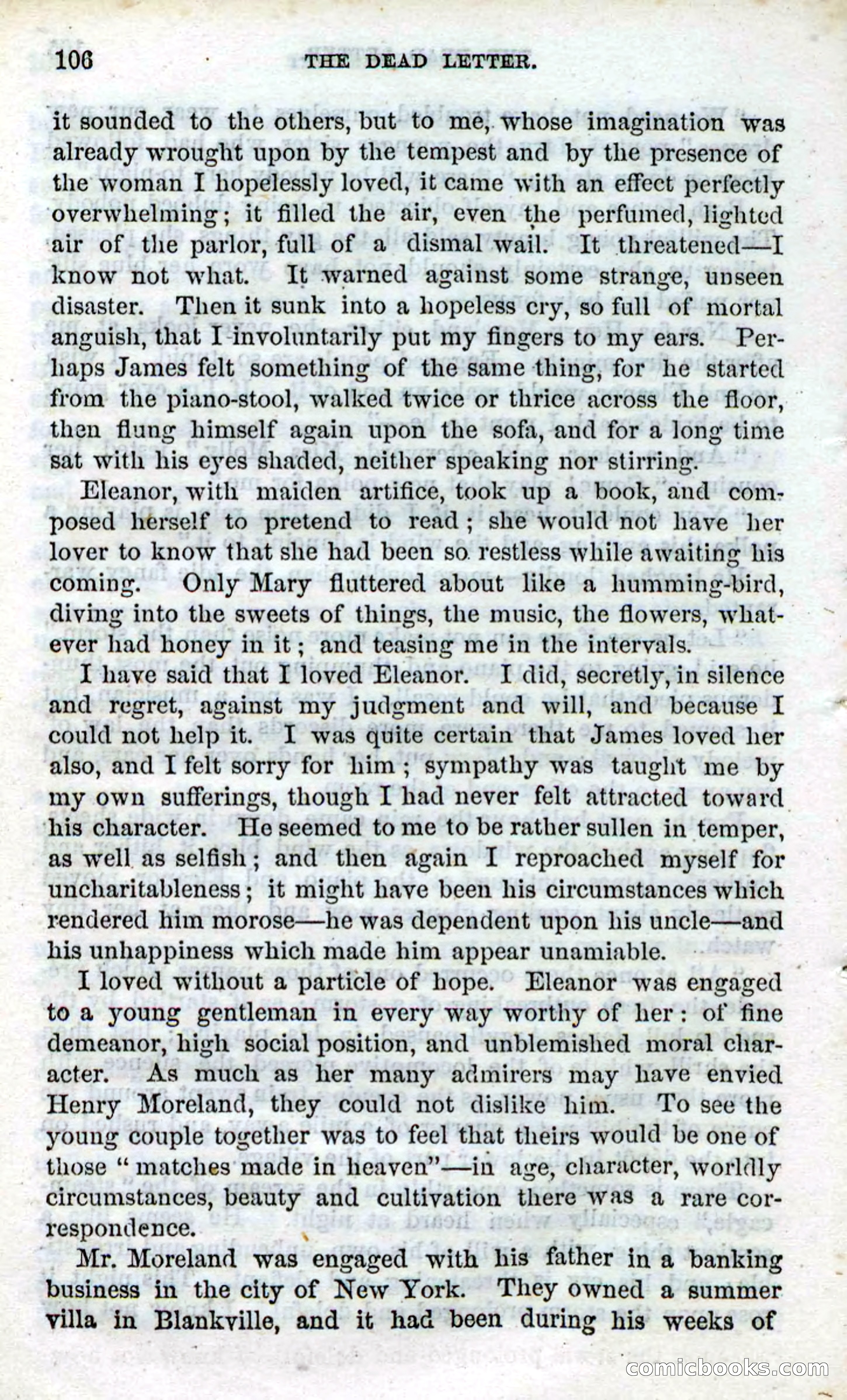 Beadle's Dime Novels No. 87: On the Deep — page 104 of 116
