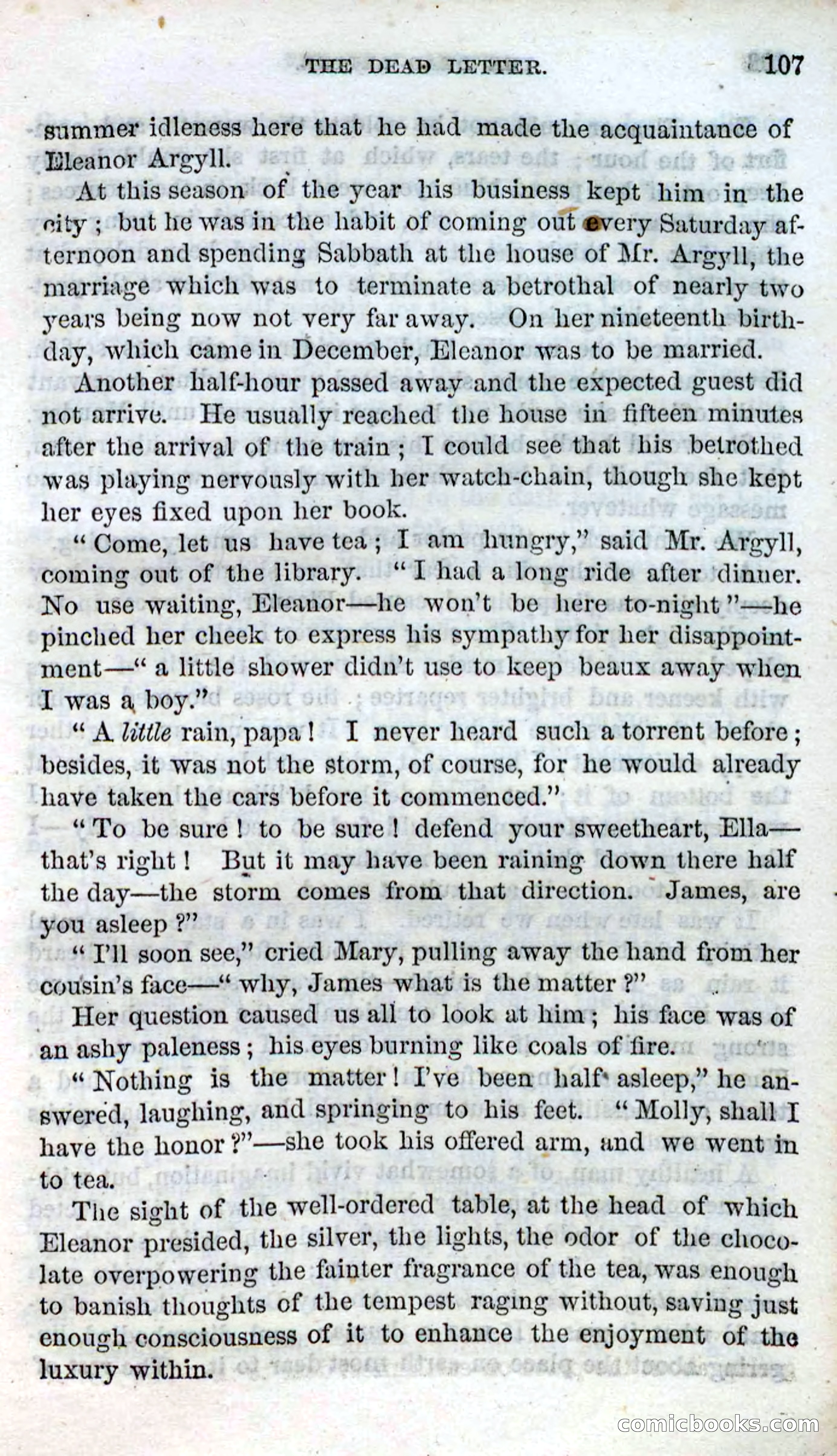 Beadle's Dime Novels No. 87: On the Deep — page 105 of 116