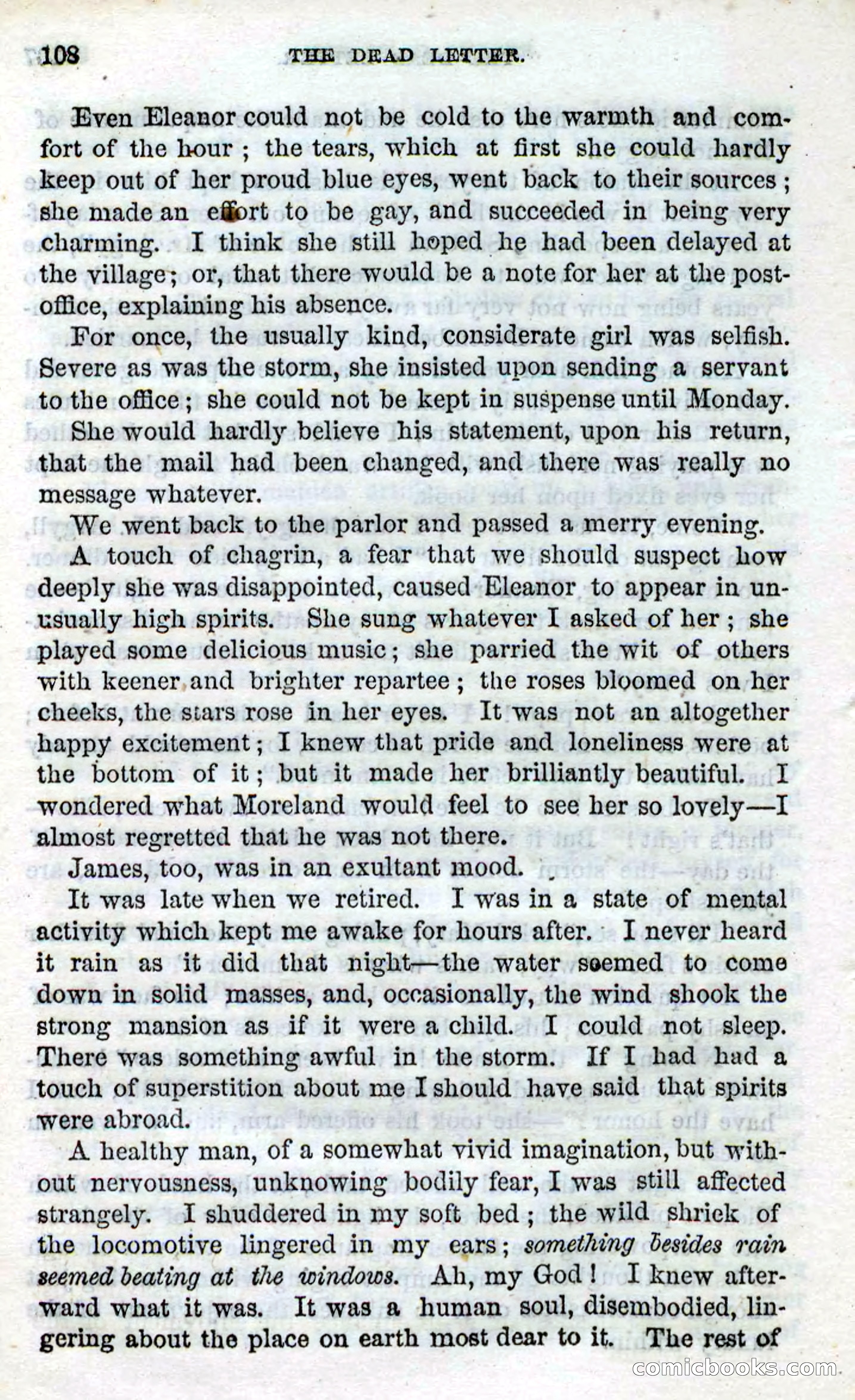 Beadle's Dime Novels No. 87: On the Deep — page 106 of 116