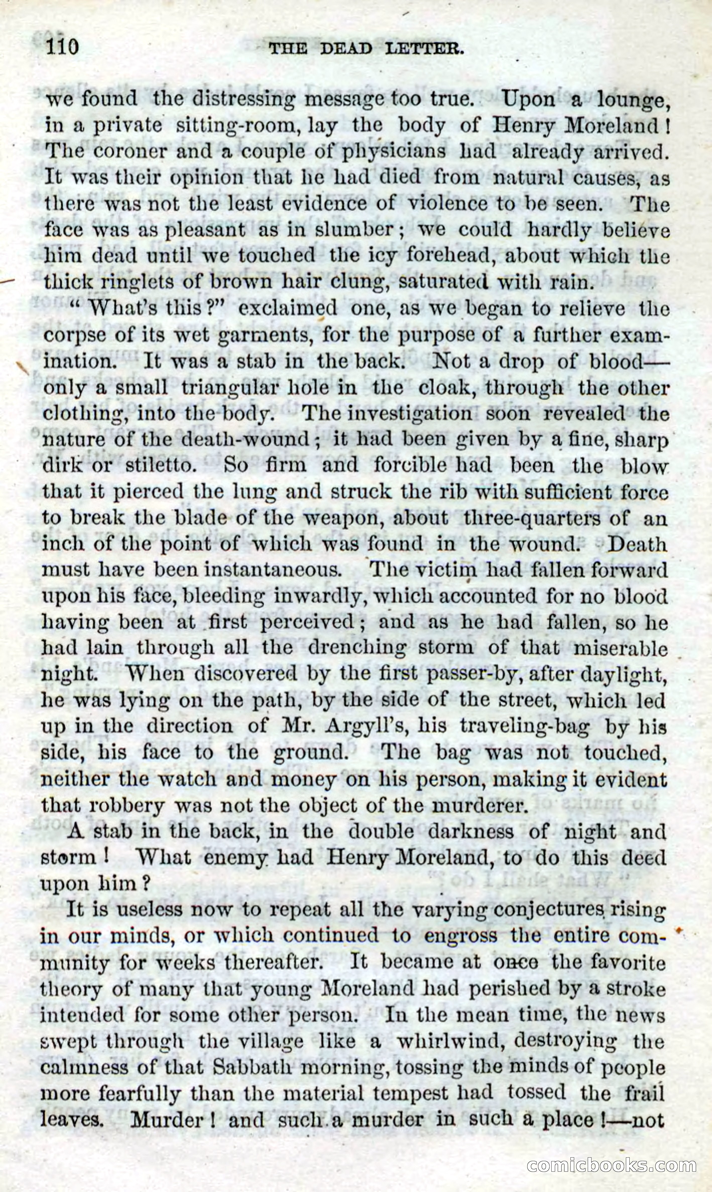 Beadle's Dime Novels No. 87: On the Deep — page 108 of 116