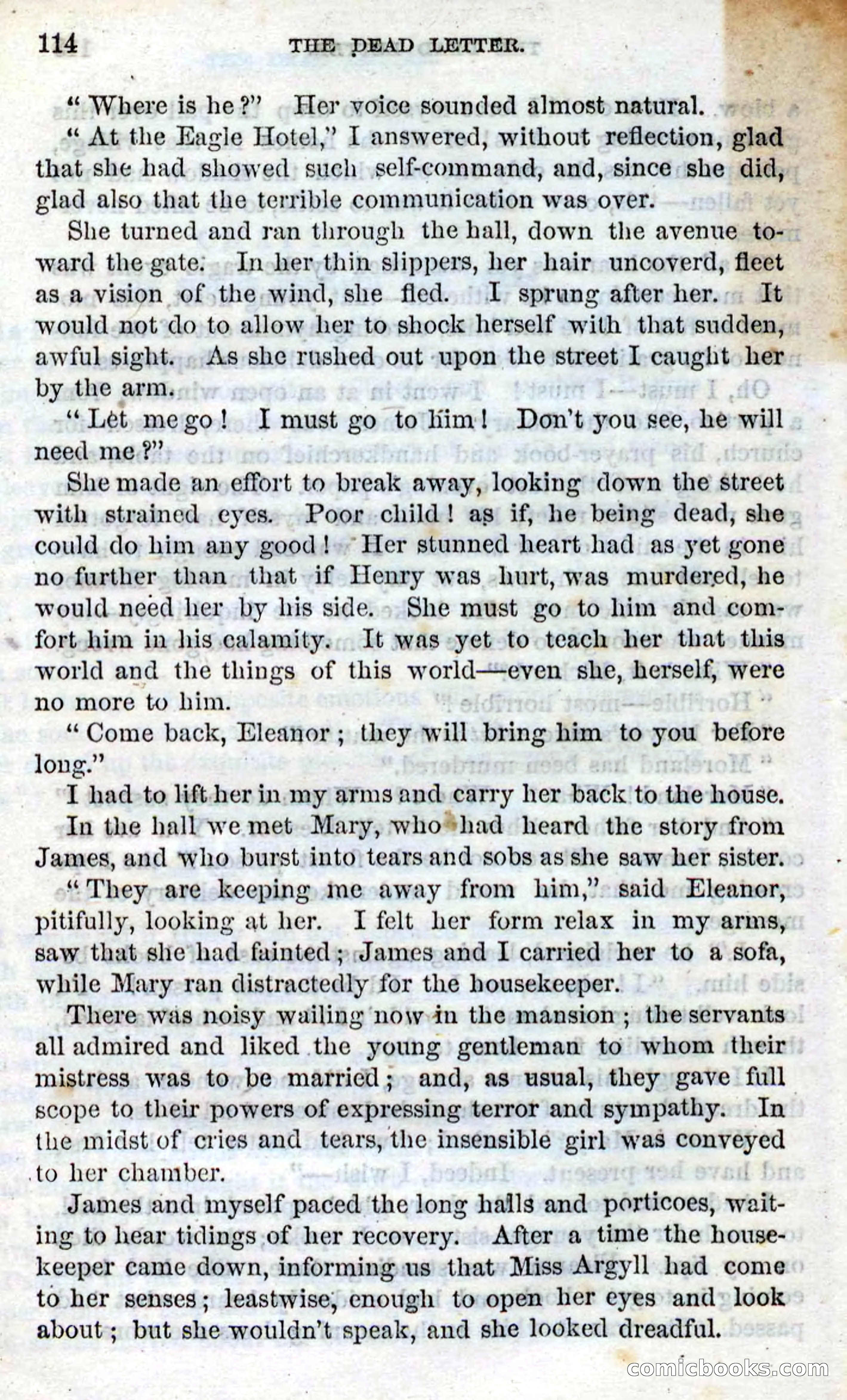 Beadle's Dime Novels No. 87: On the Deep — page 112 of 116