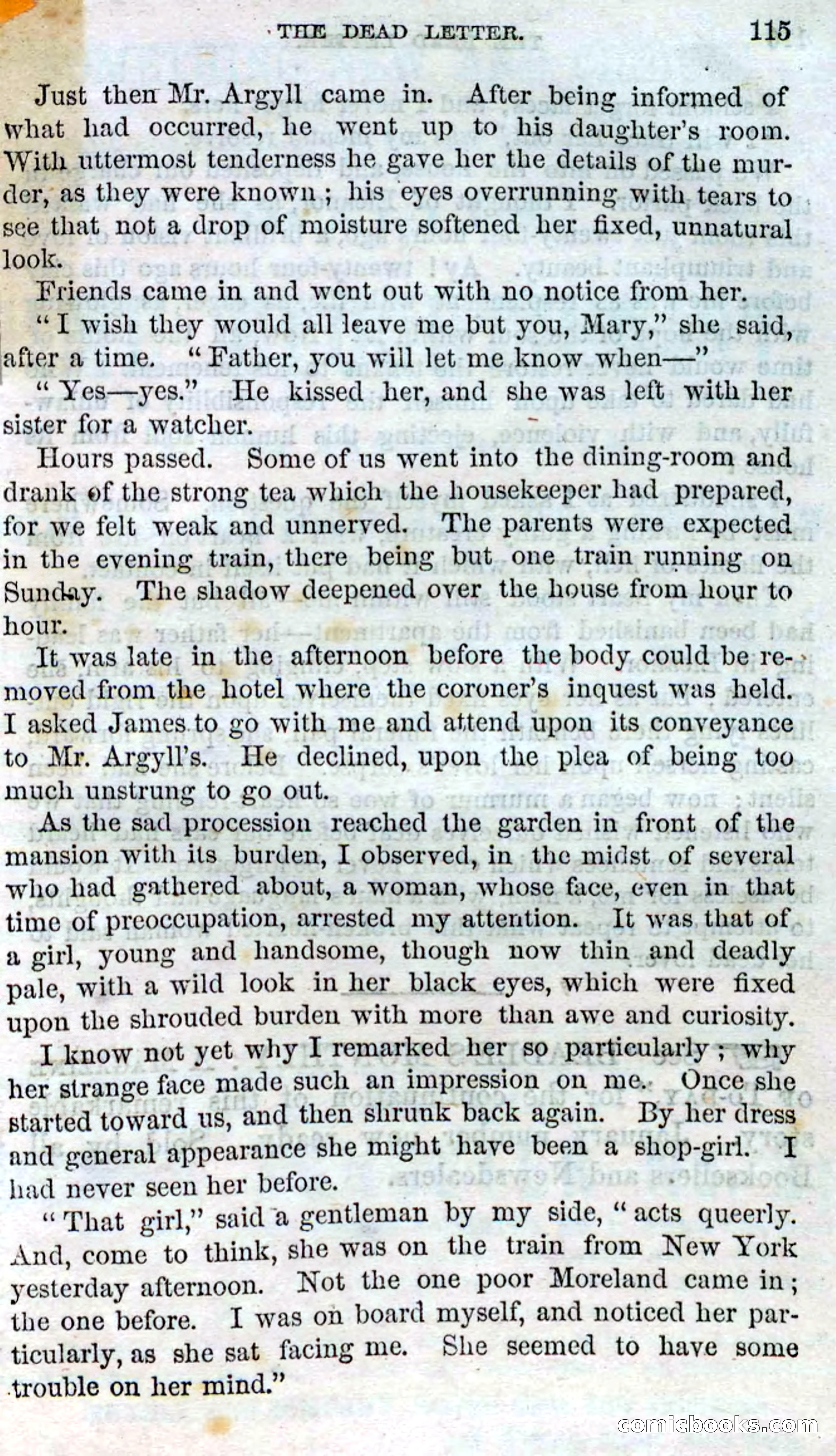 Beadle's Dime Novels No. 87: On the Deep — page 113 of 116