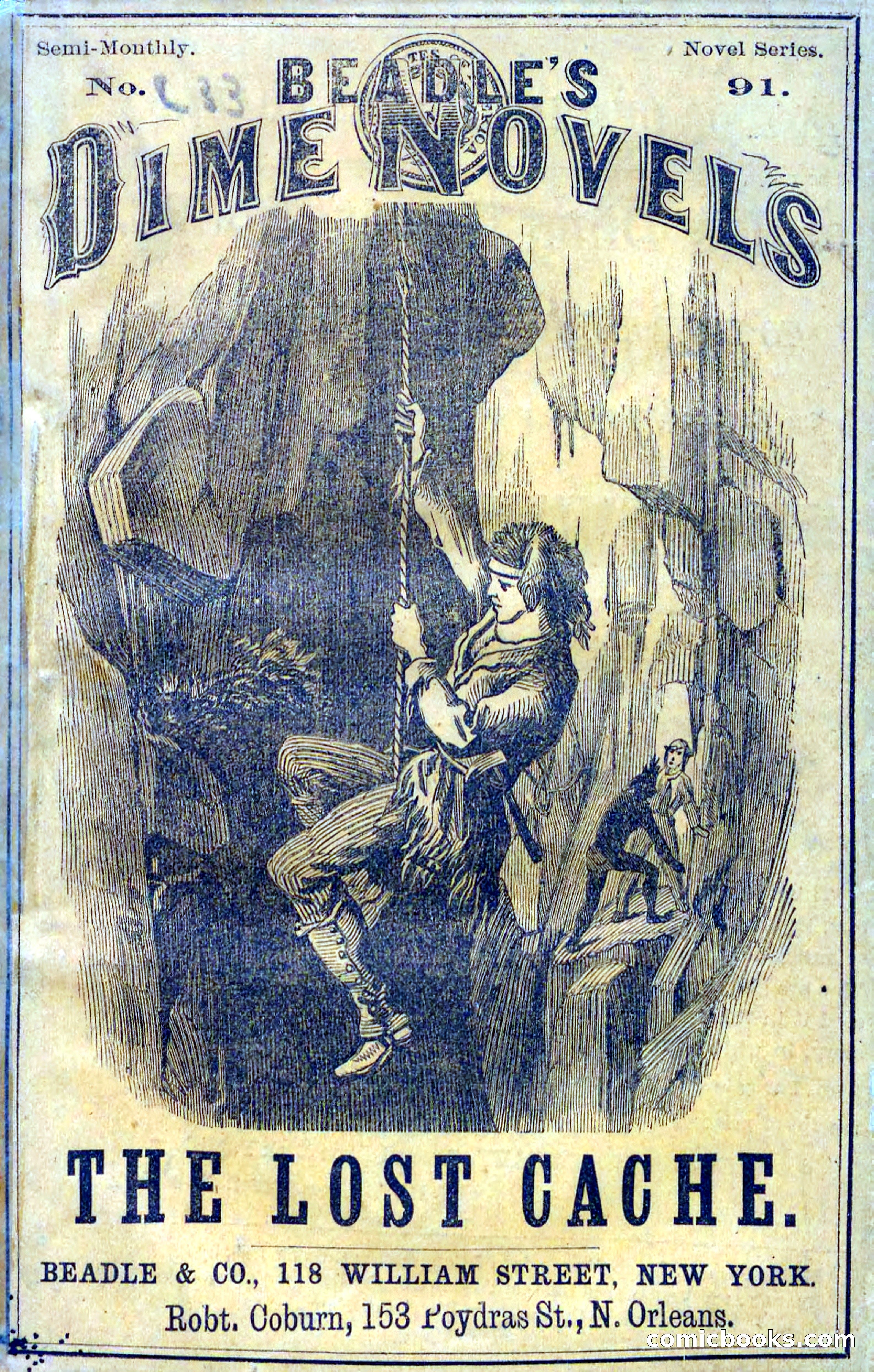 Beadle's Dime Novels, No. 91: The Lost Cache