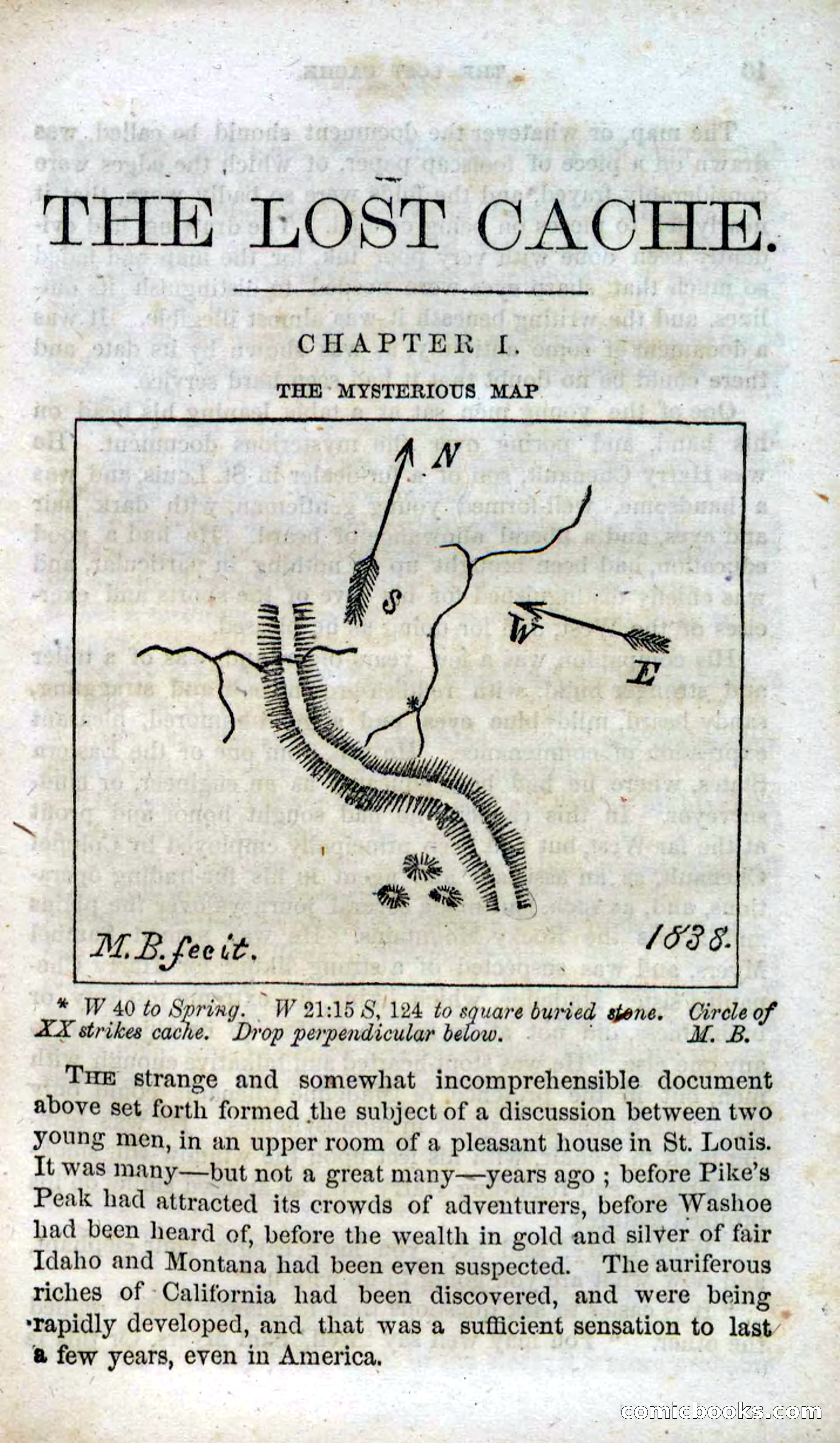 Beadle's Dime Novels, No. 91: The Lost Cache — page 7 of 100