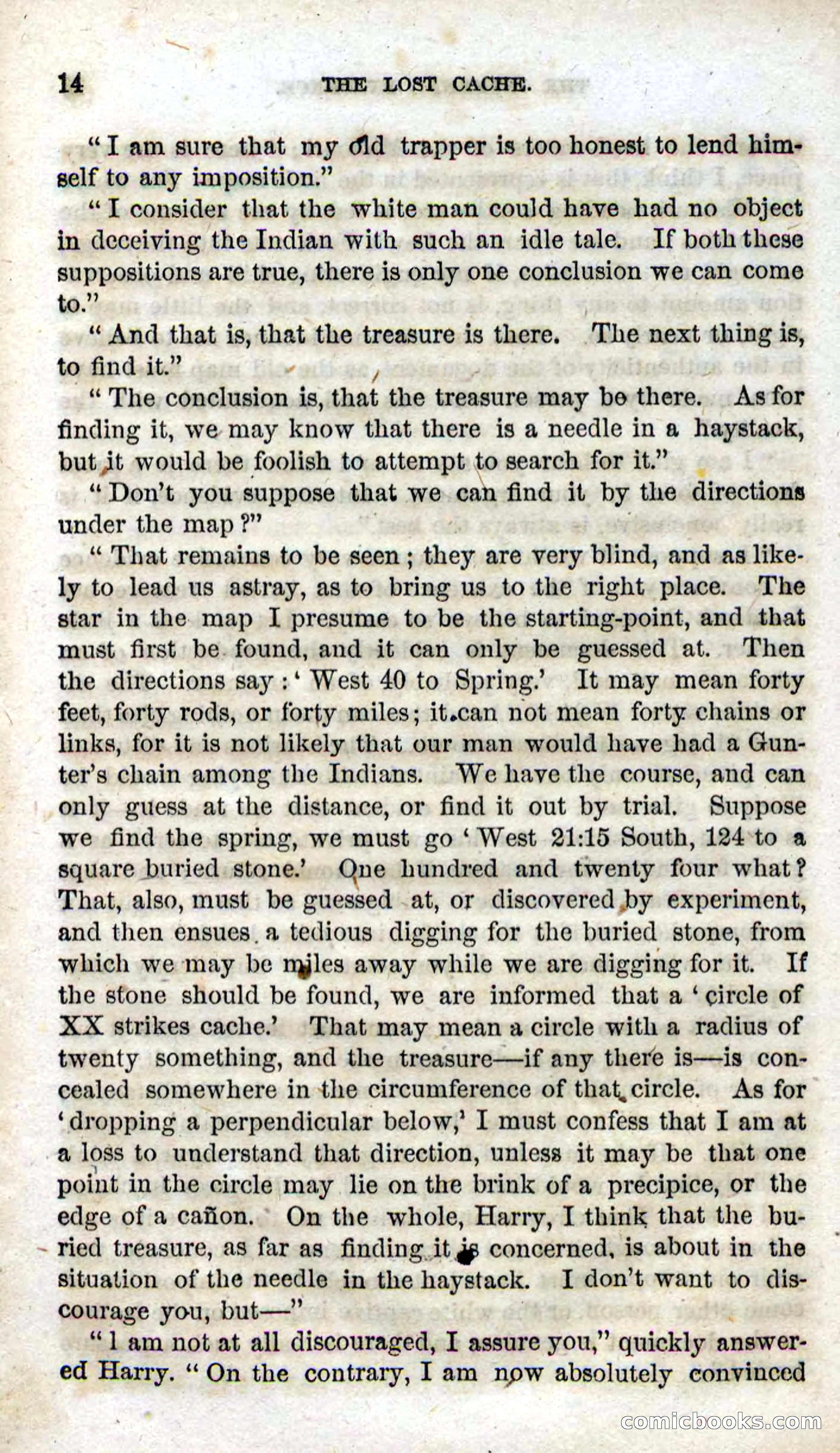 Beadle's Dime Novels, No. 91: The Lost Cache — page 12 of 100