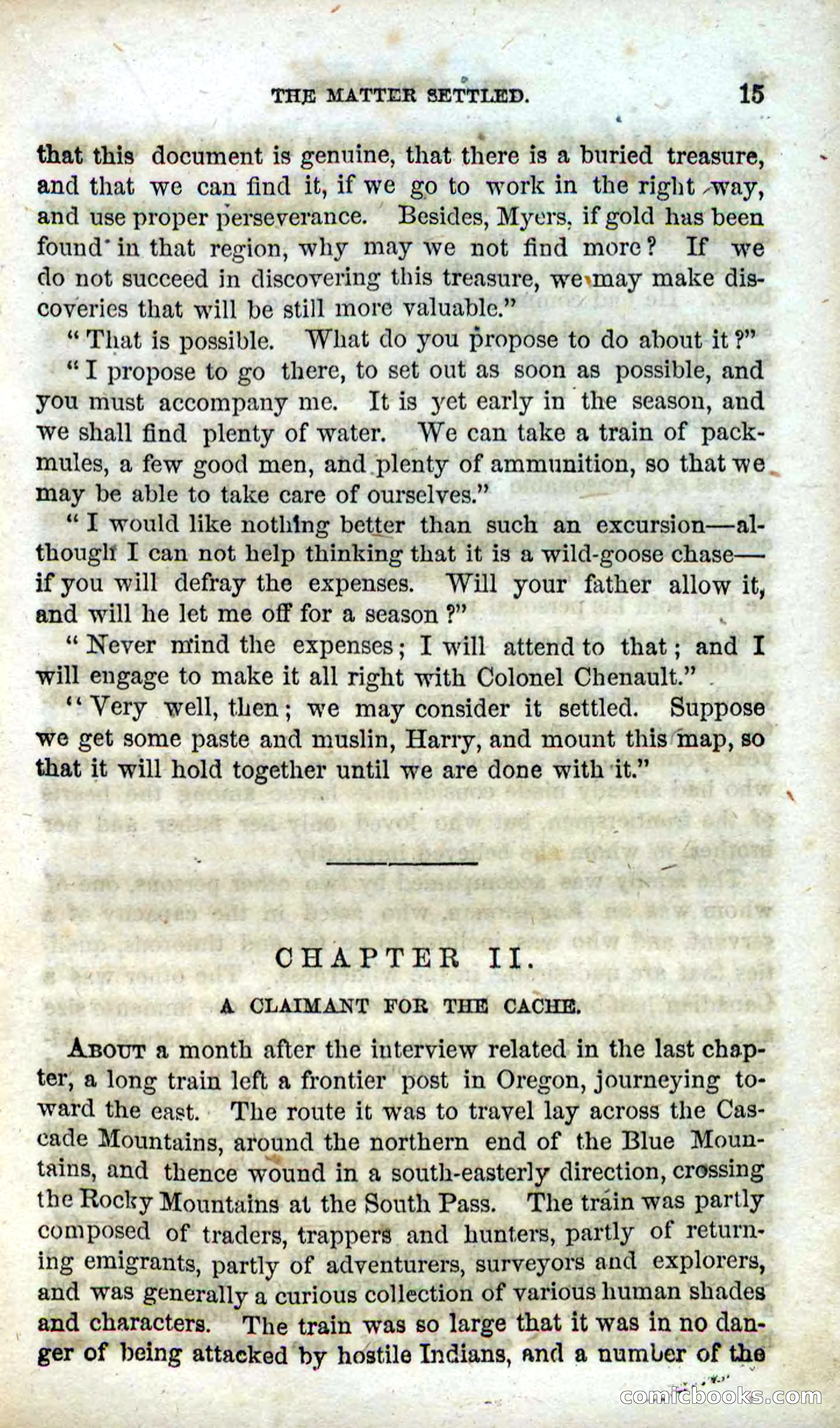 Beadle's Dime Novels, No. 91: The Lost Cache — page 13 of 100