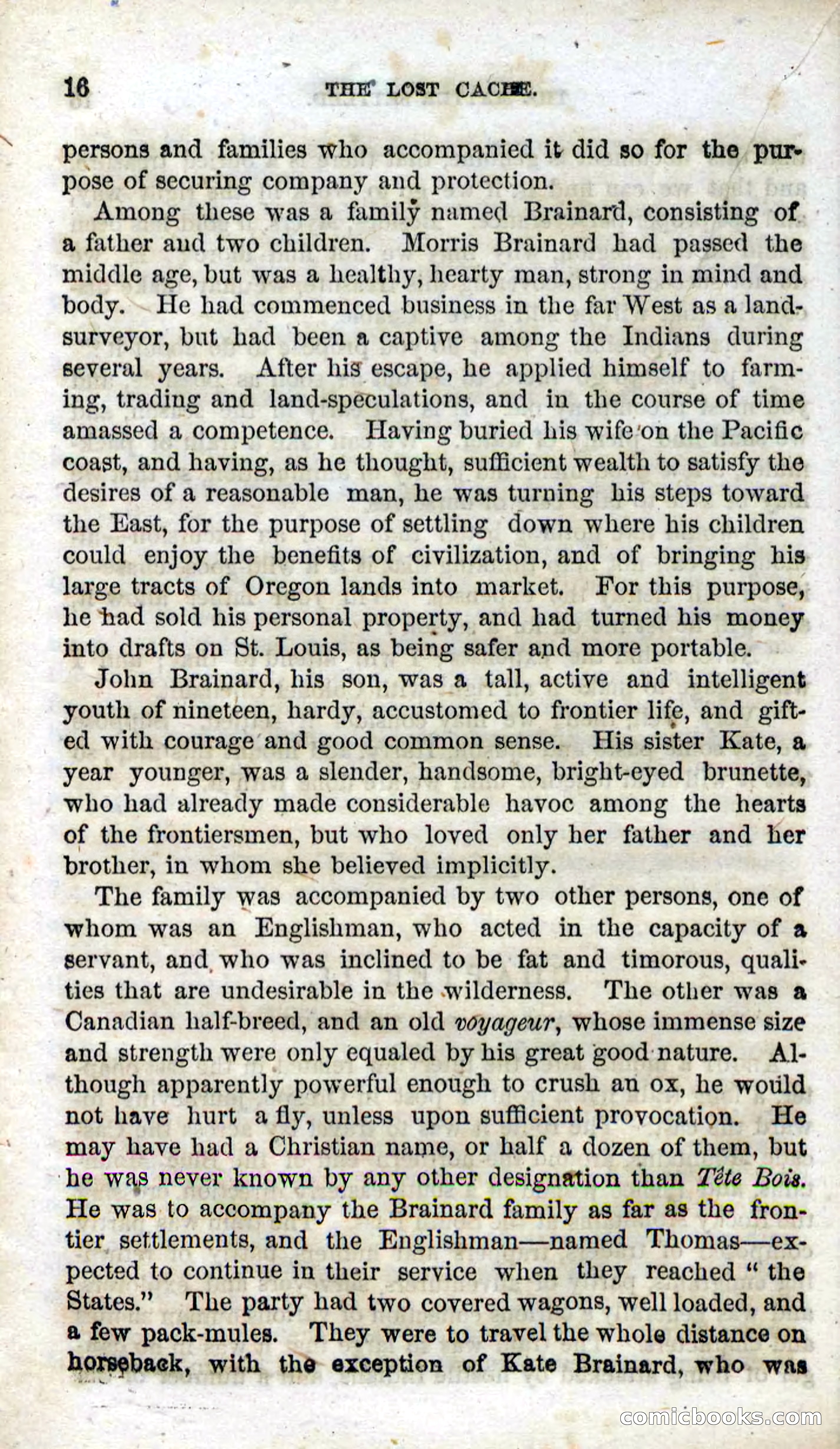 Beadle's Dime Novels, No. 91: The Lost Cache — page 14 of 100