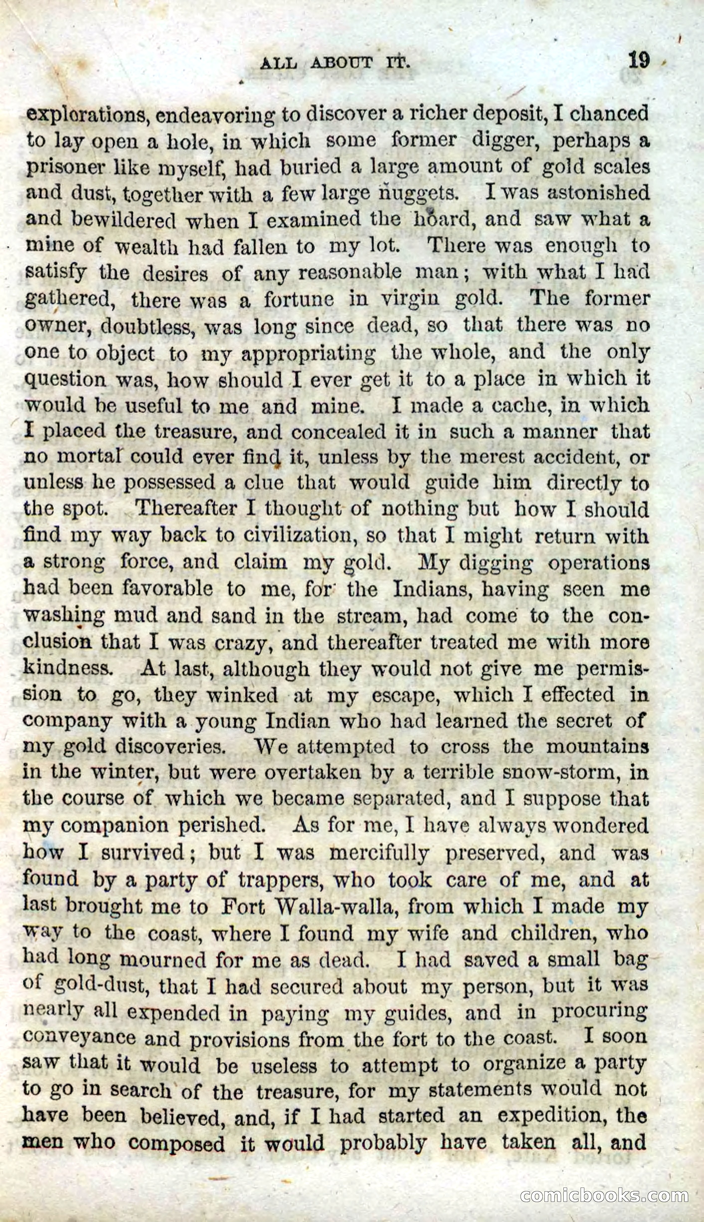 Beadle's Dime Novels, No. 91: The Lost Cache — page 17 of 100