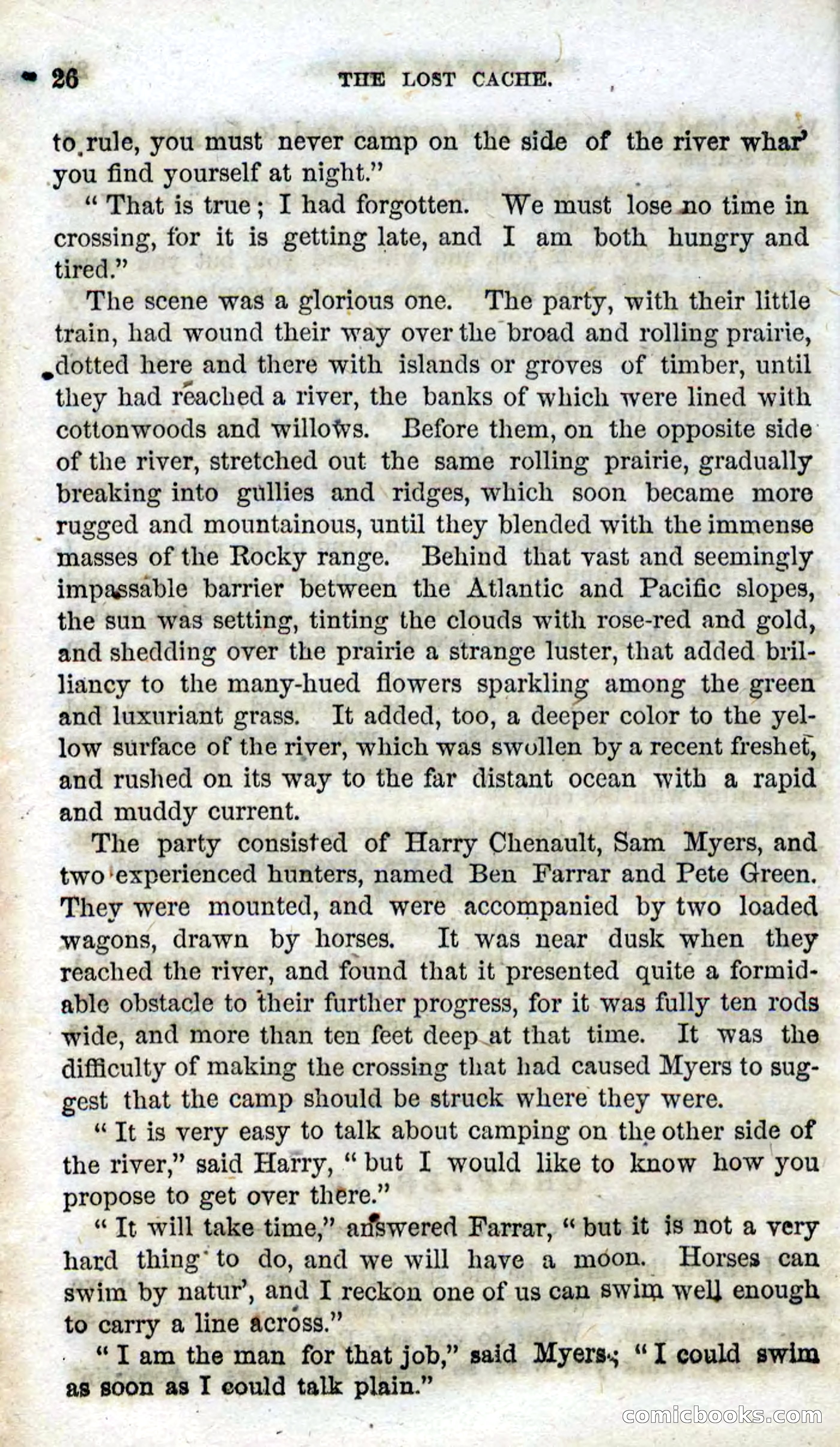 Beadle's Dime Novels, No. 91: The Lost Cache — page 24 of 100