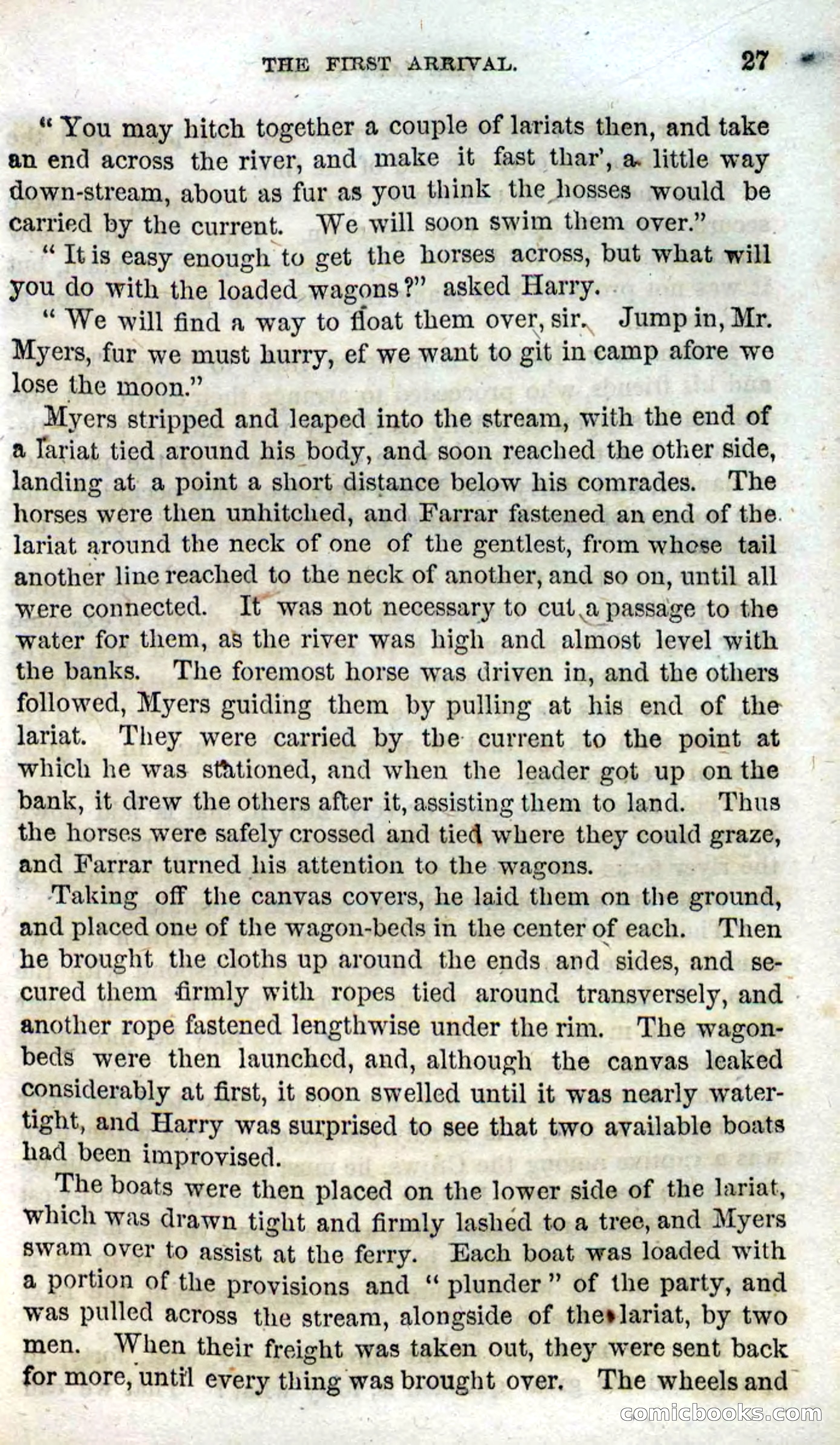 Beadle's Dime Novels, No. 91: The Lost Cache — page 25 of 100