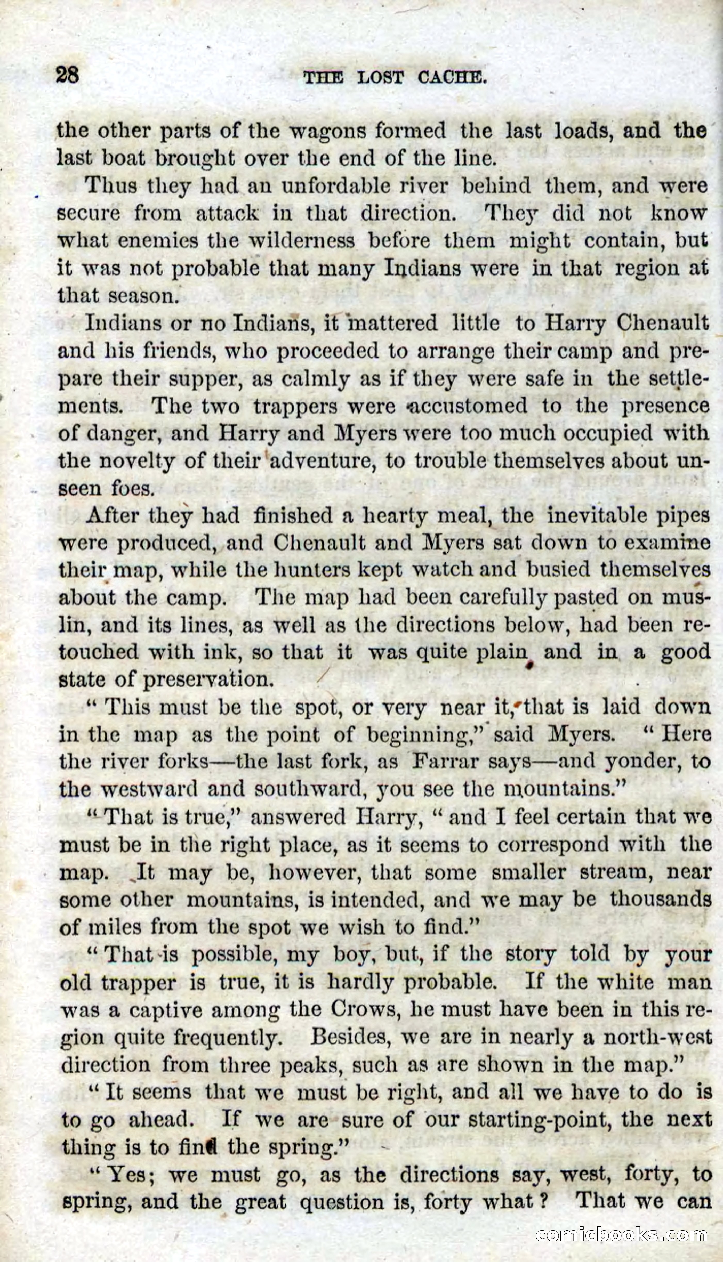 Beadle's Dime Novels, No. 91: The Lost Cache — page 26 of 100