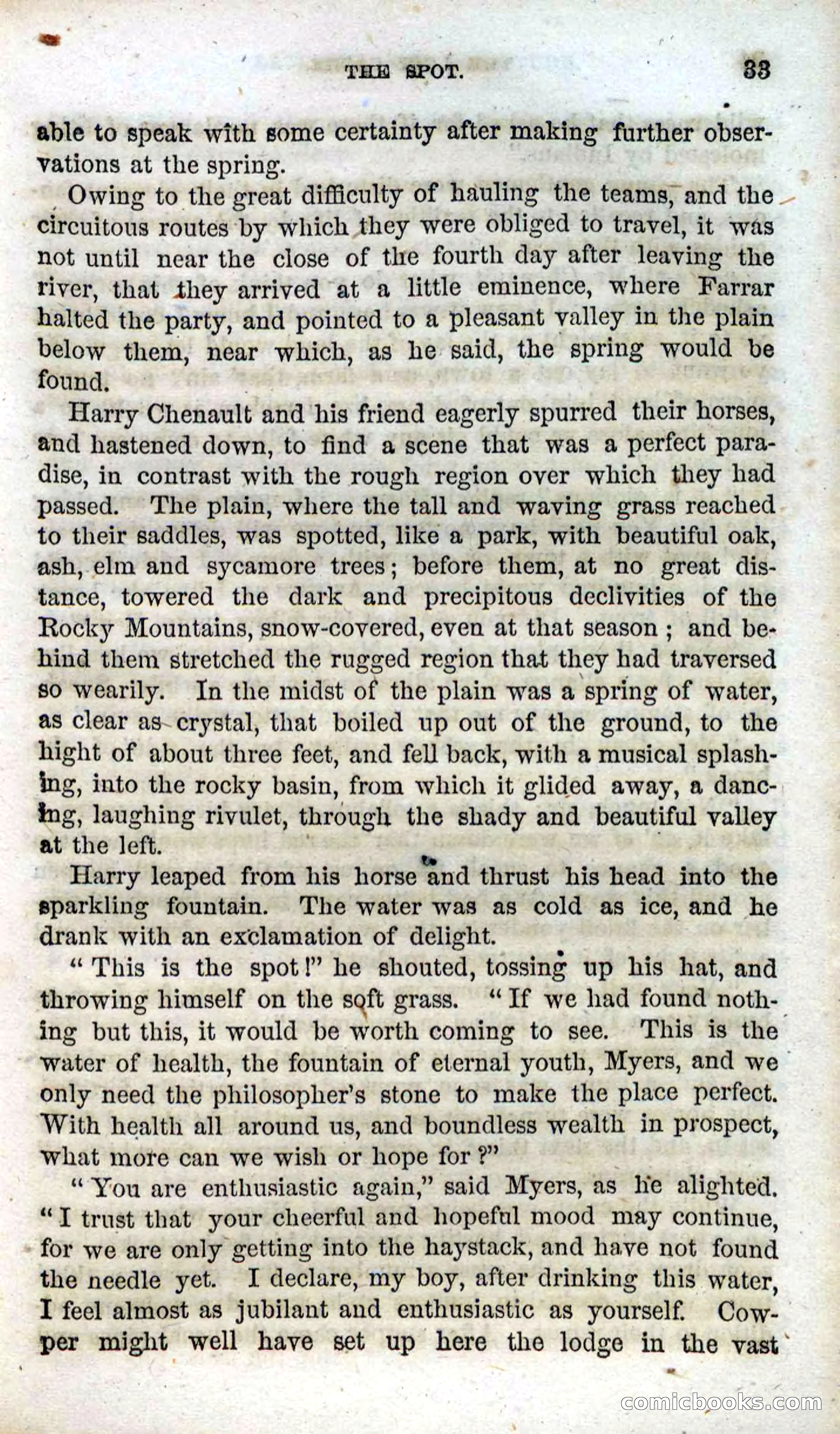 Beadle's Dime Novels, No. 91: The Lost Cache — page 31 of 100