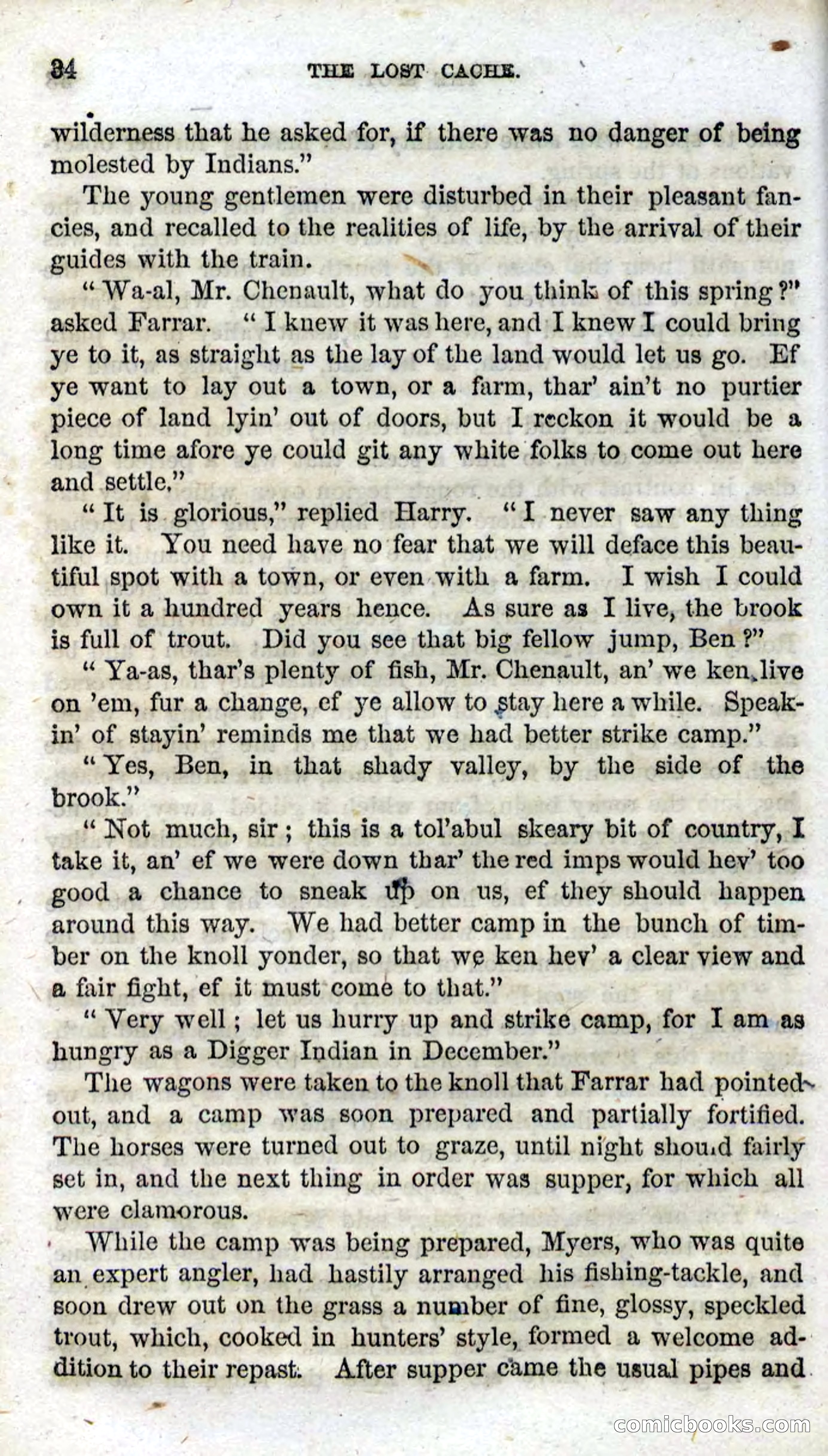 Beadle's Dime Novels, No. 91: The Lost Cache — page 32 of 100