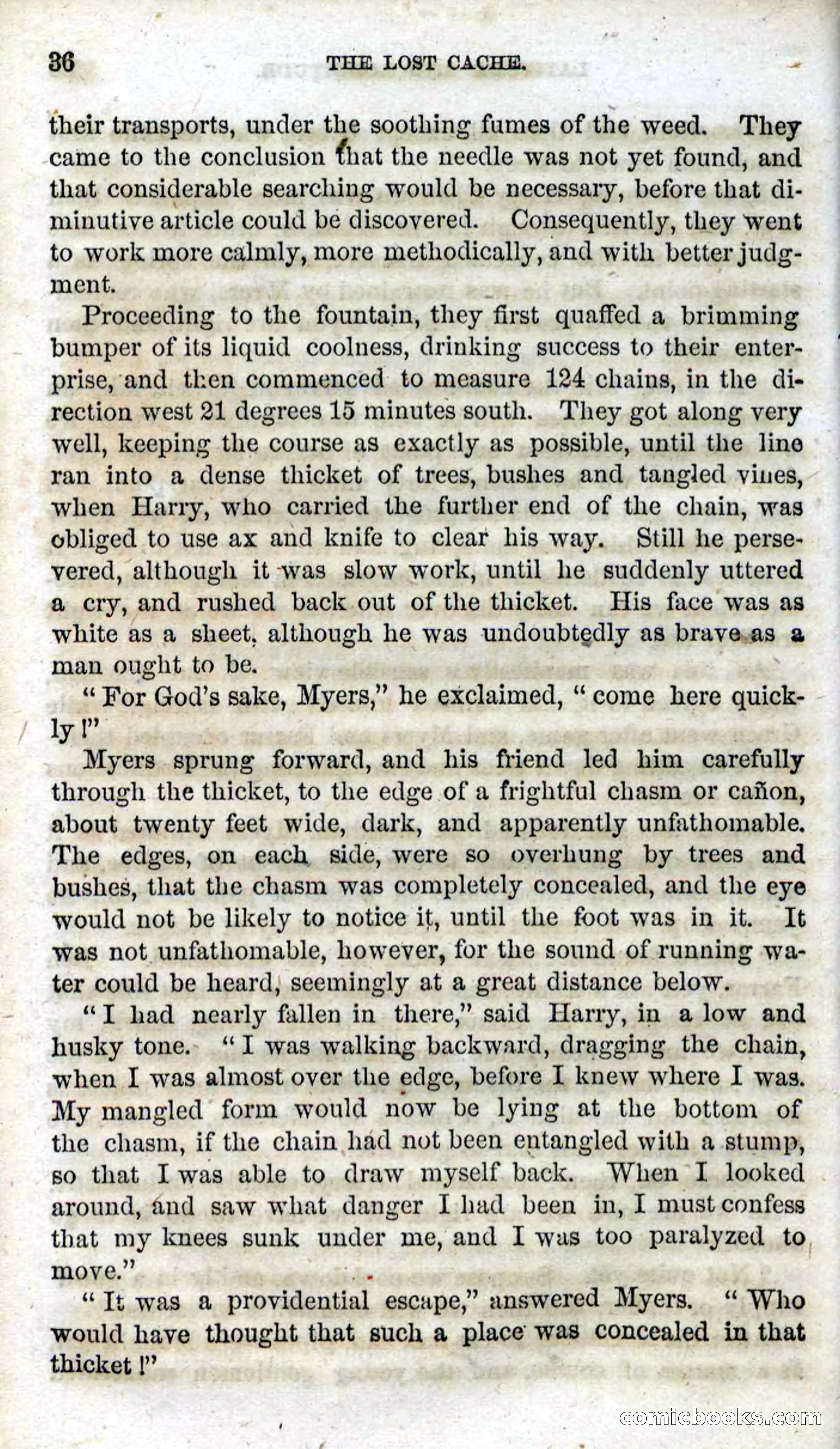 Beadle's Dime Novels, No. 91: The Lost Cache — page 34 of 100