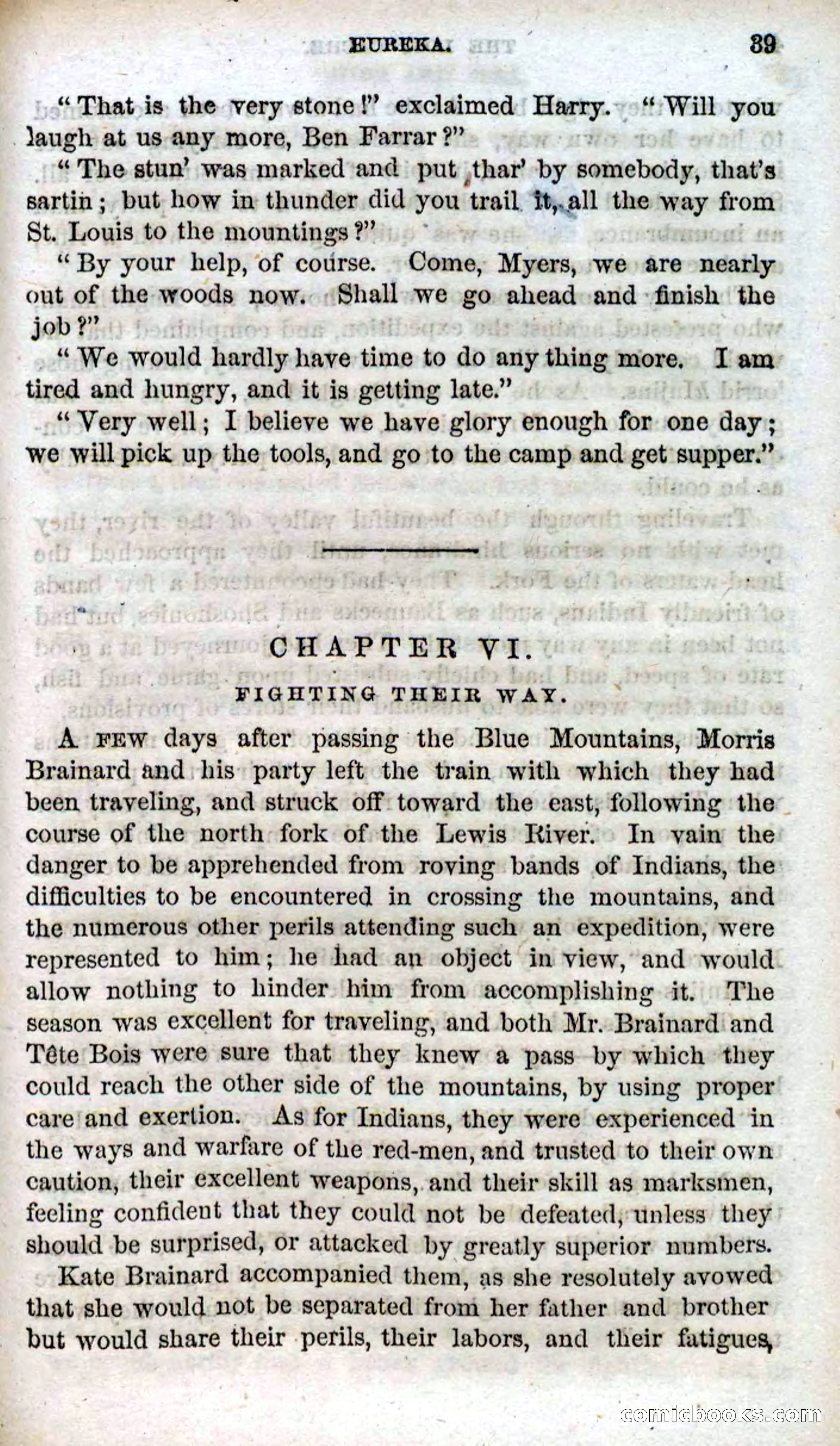 Beadle's Dime Novels, No. 91: The Lost Cache — page 37 of 100