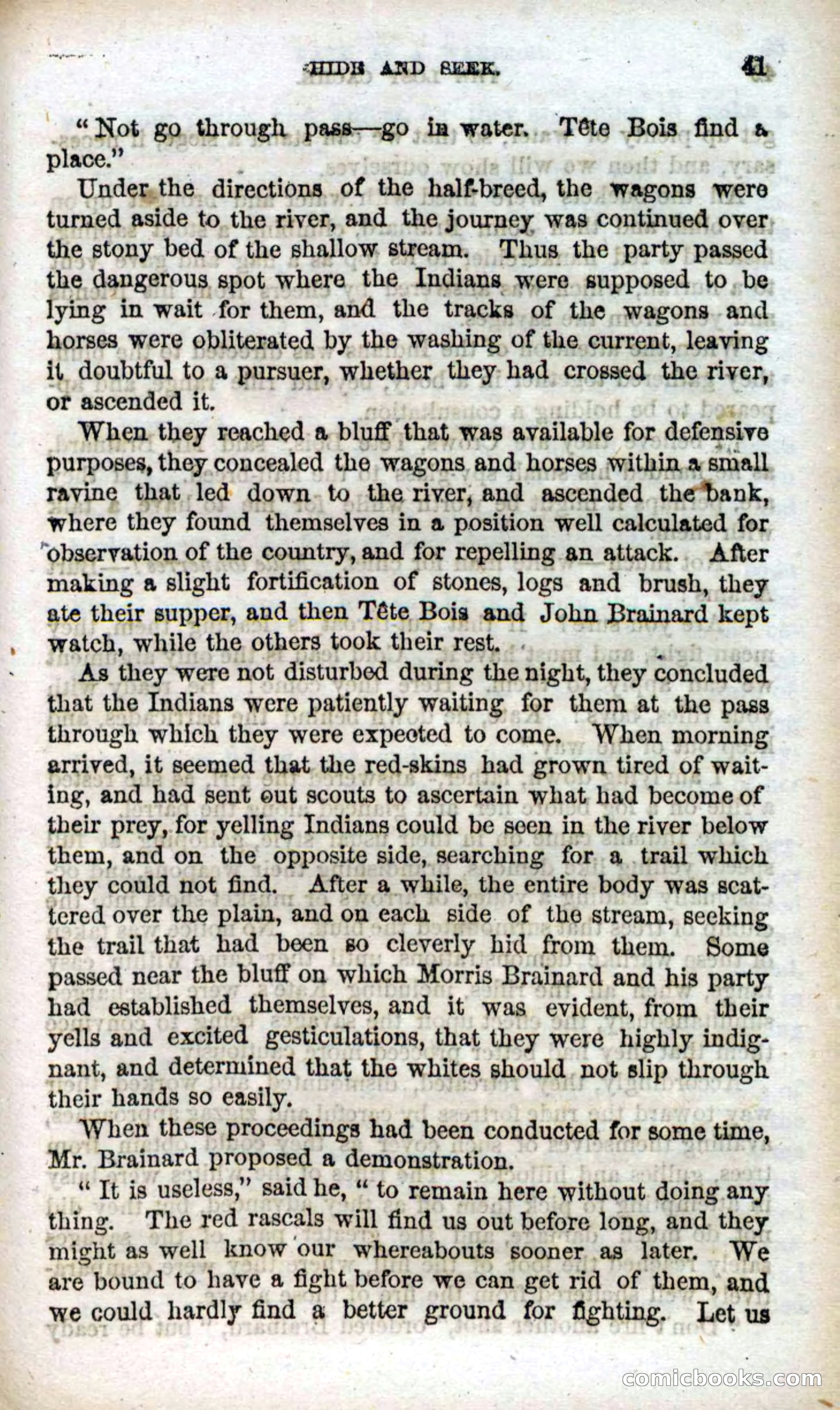 Beadle's Dime Novels, No. 91: The Lost Cache — page 39 of 100