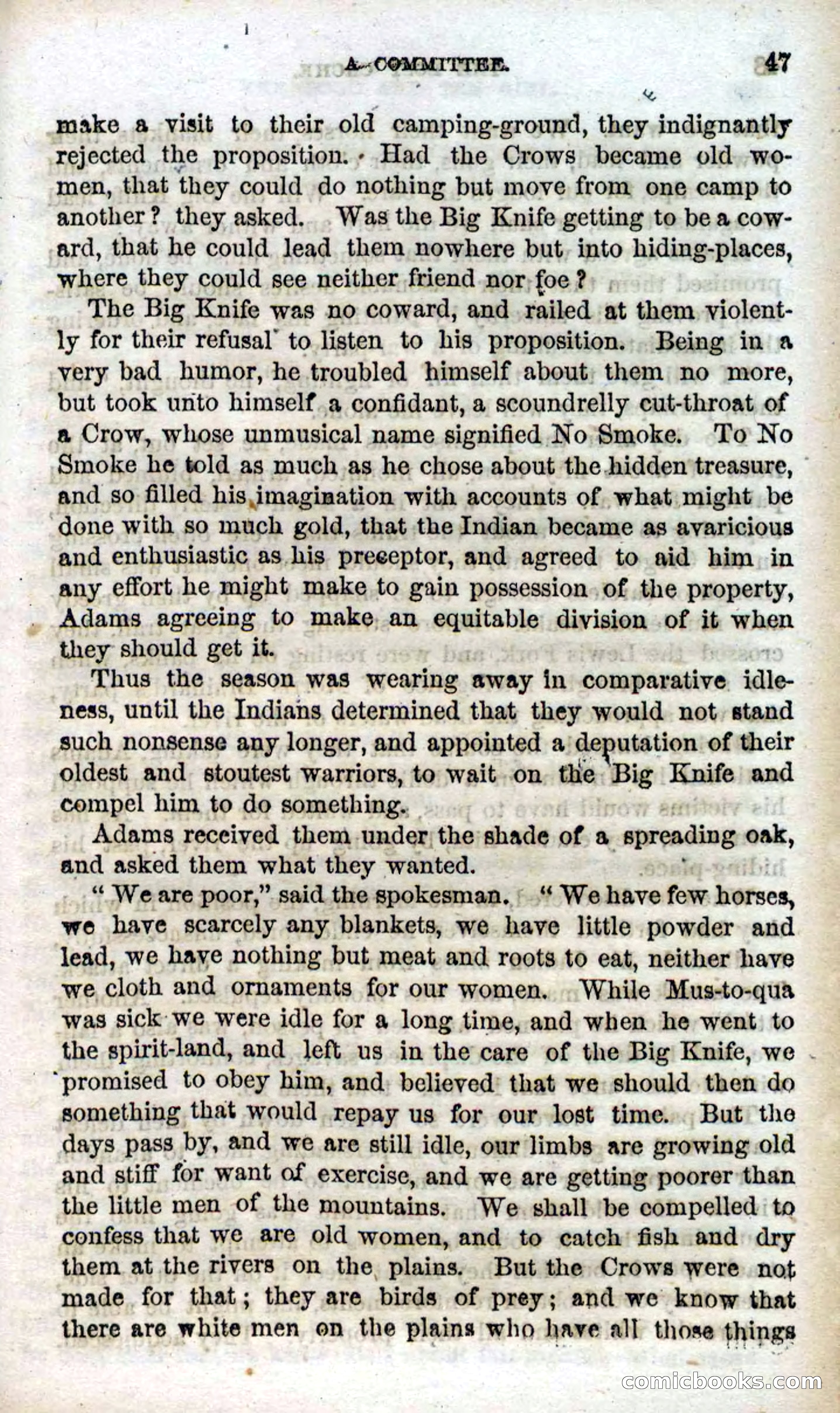 Beadle's Dime Novels, No. 91: The Lost Cache — page 45 of 100