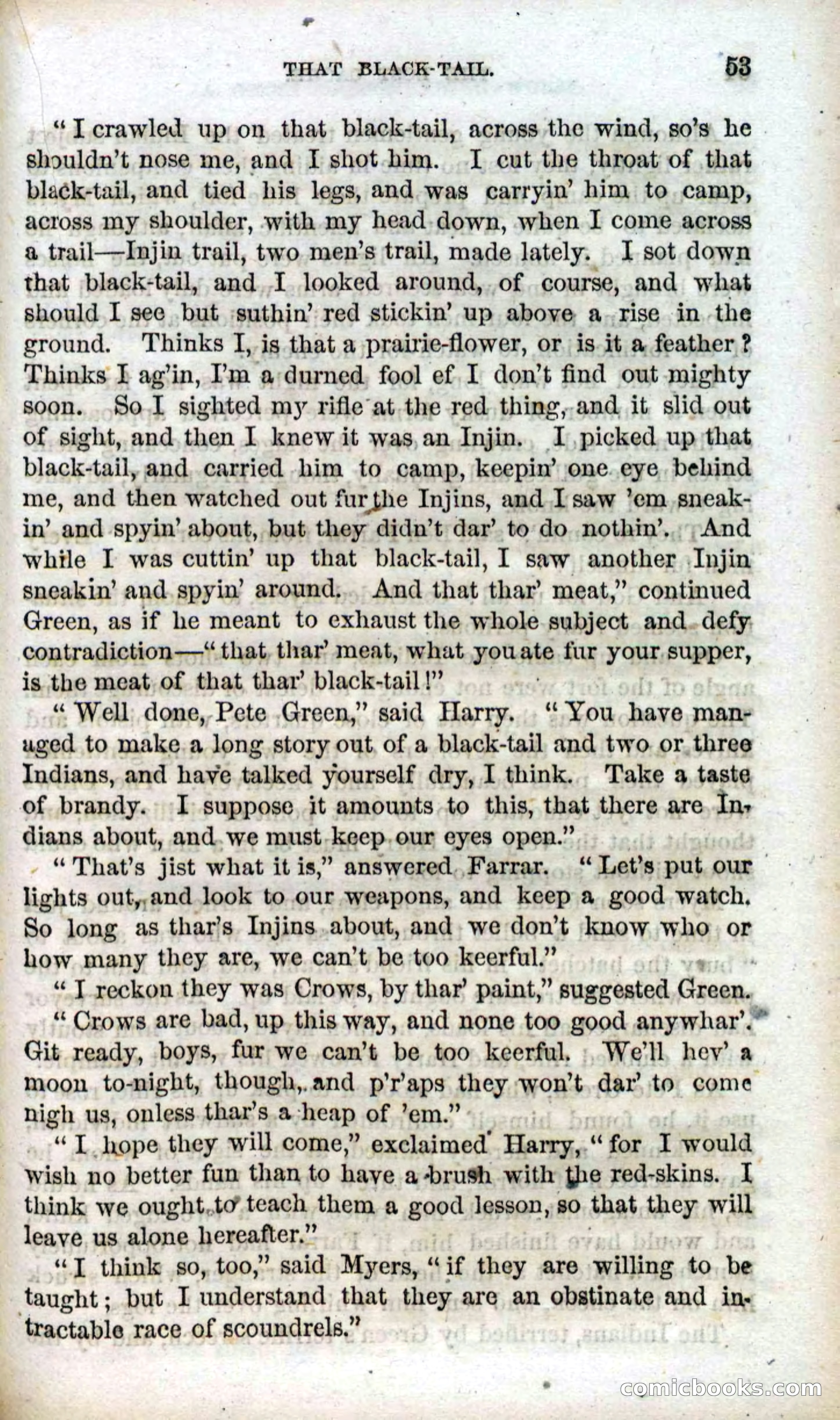 Beadle's Dime Novels, No. 91: The Lost Cache — page 51 of 100
