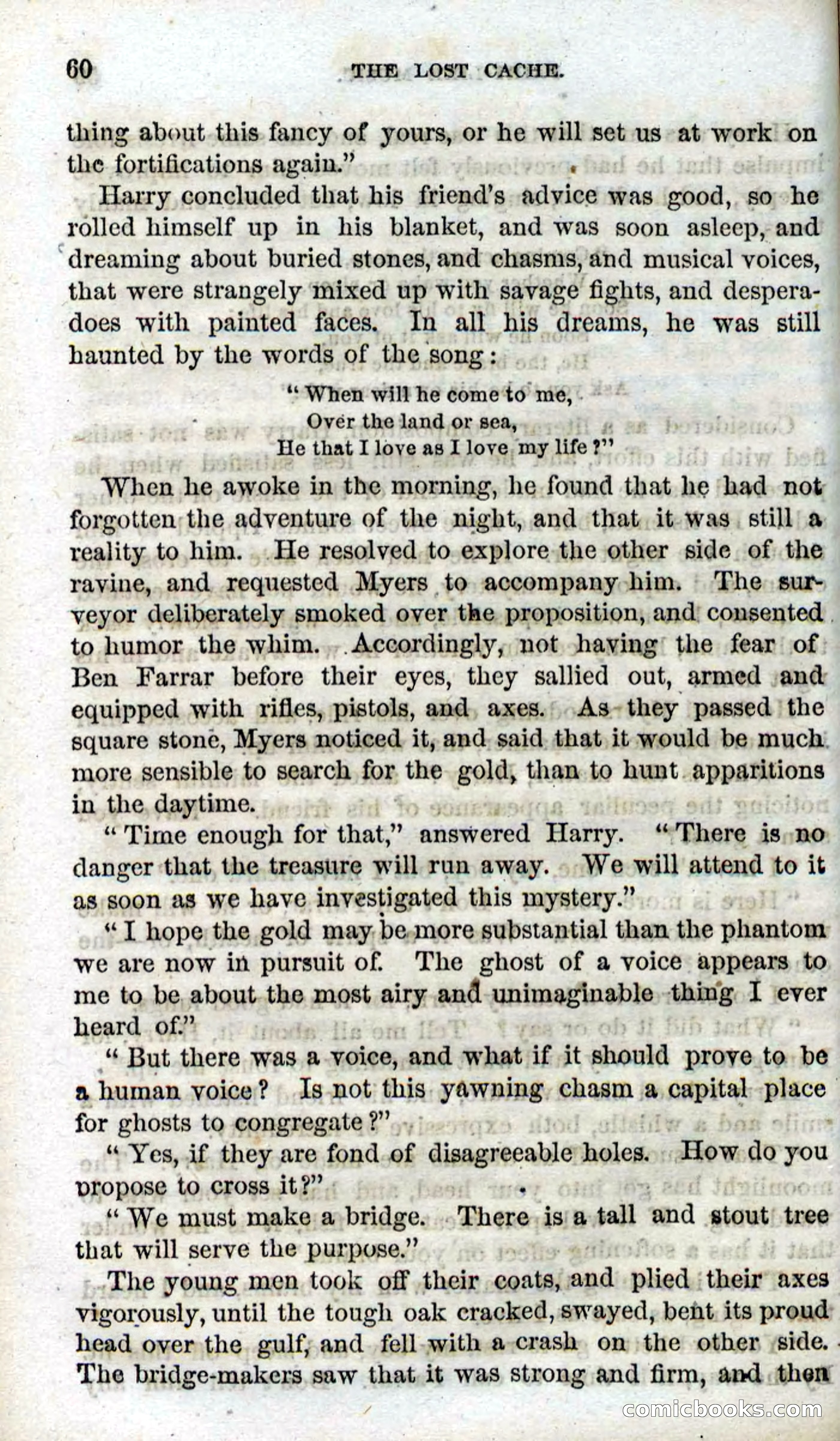 Beadle's Dime Novels, No. 91: The Lost Cache — page 58 of 100