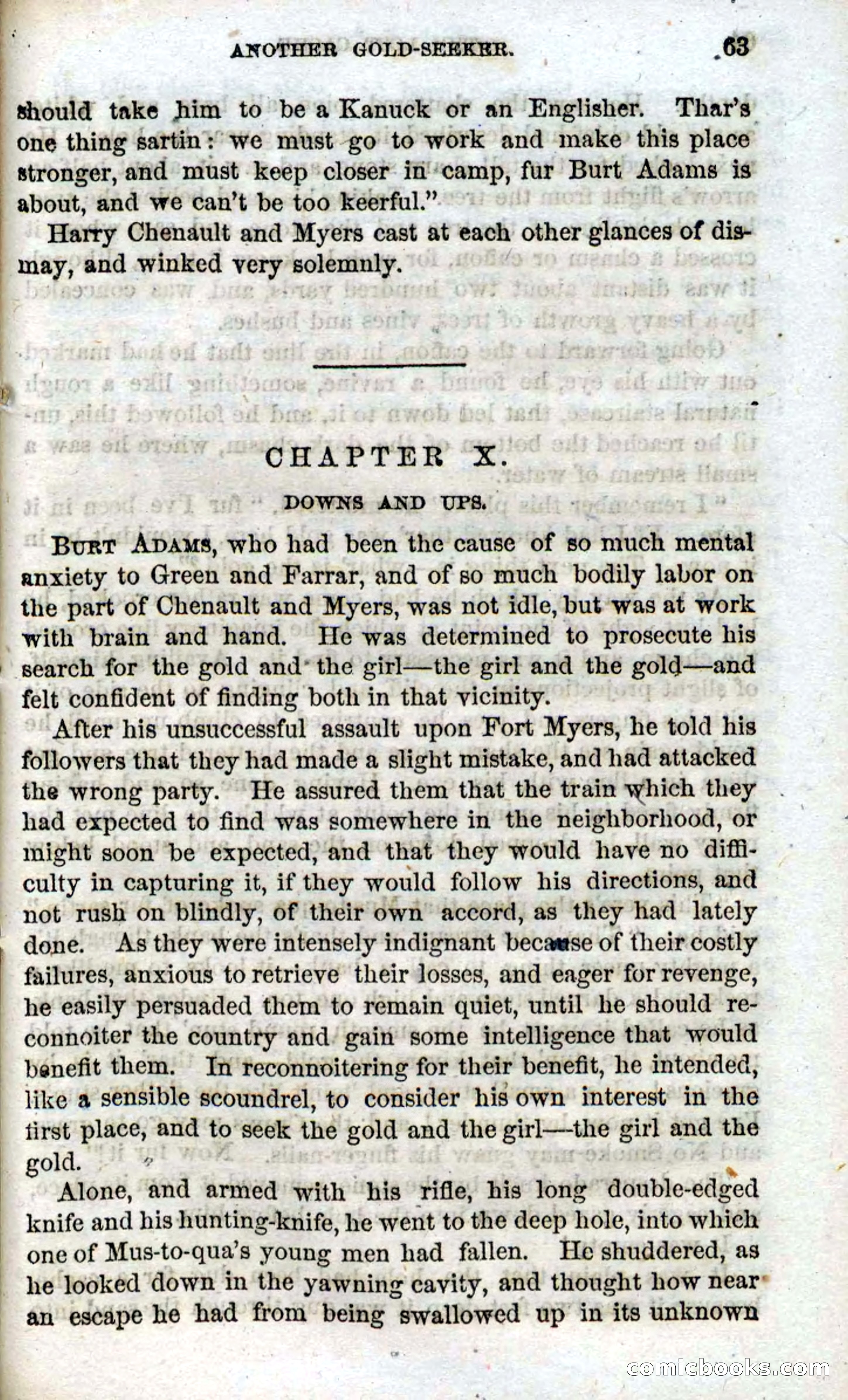 Beadle's Dime Novels, No. 91: The Lost Cache — page 61 of 100