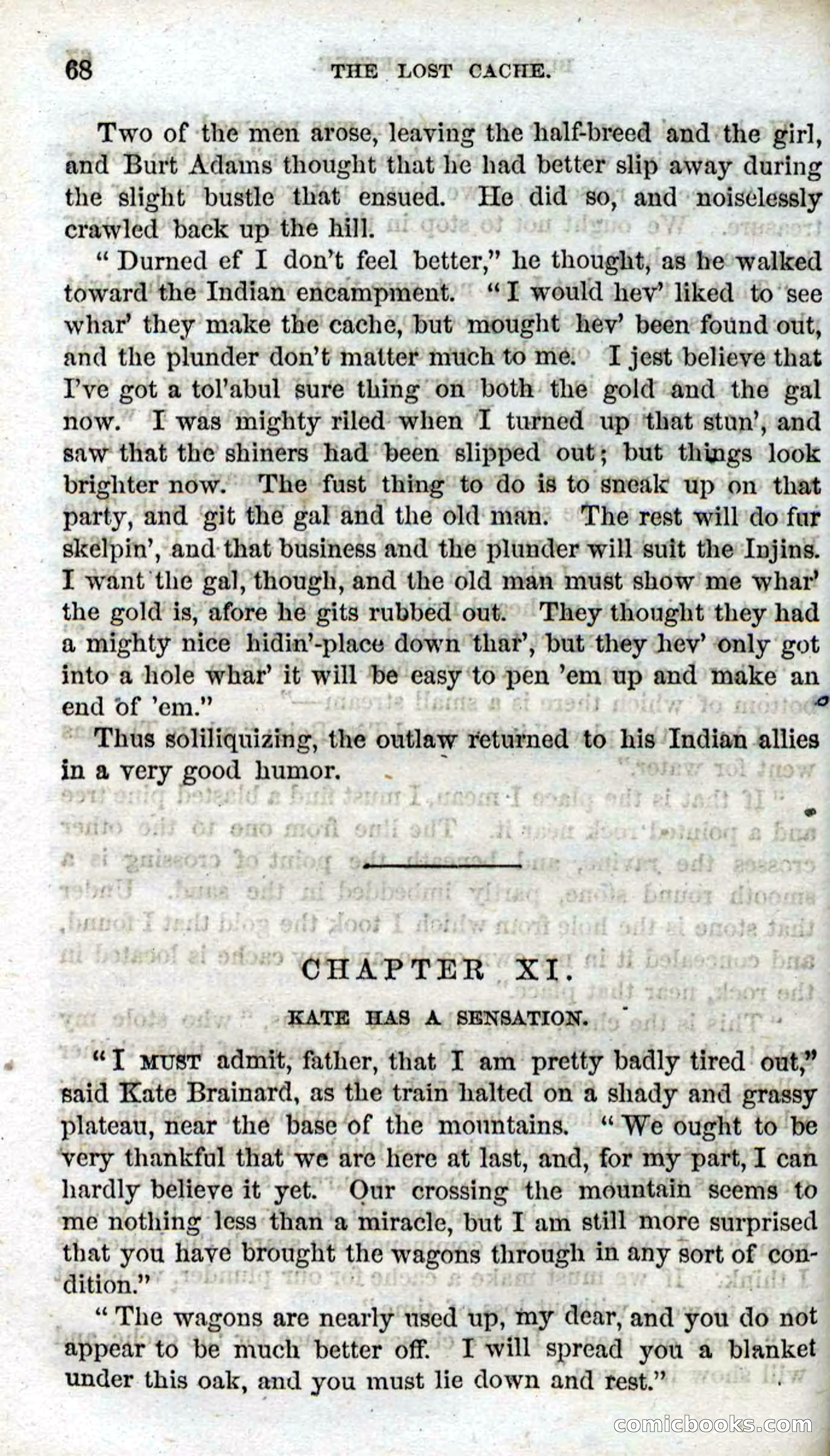 Beadle's Dime Novels, No. 91: The Lost Cache — page 66 of 100
