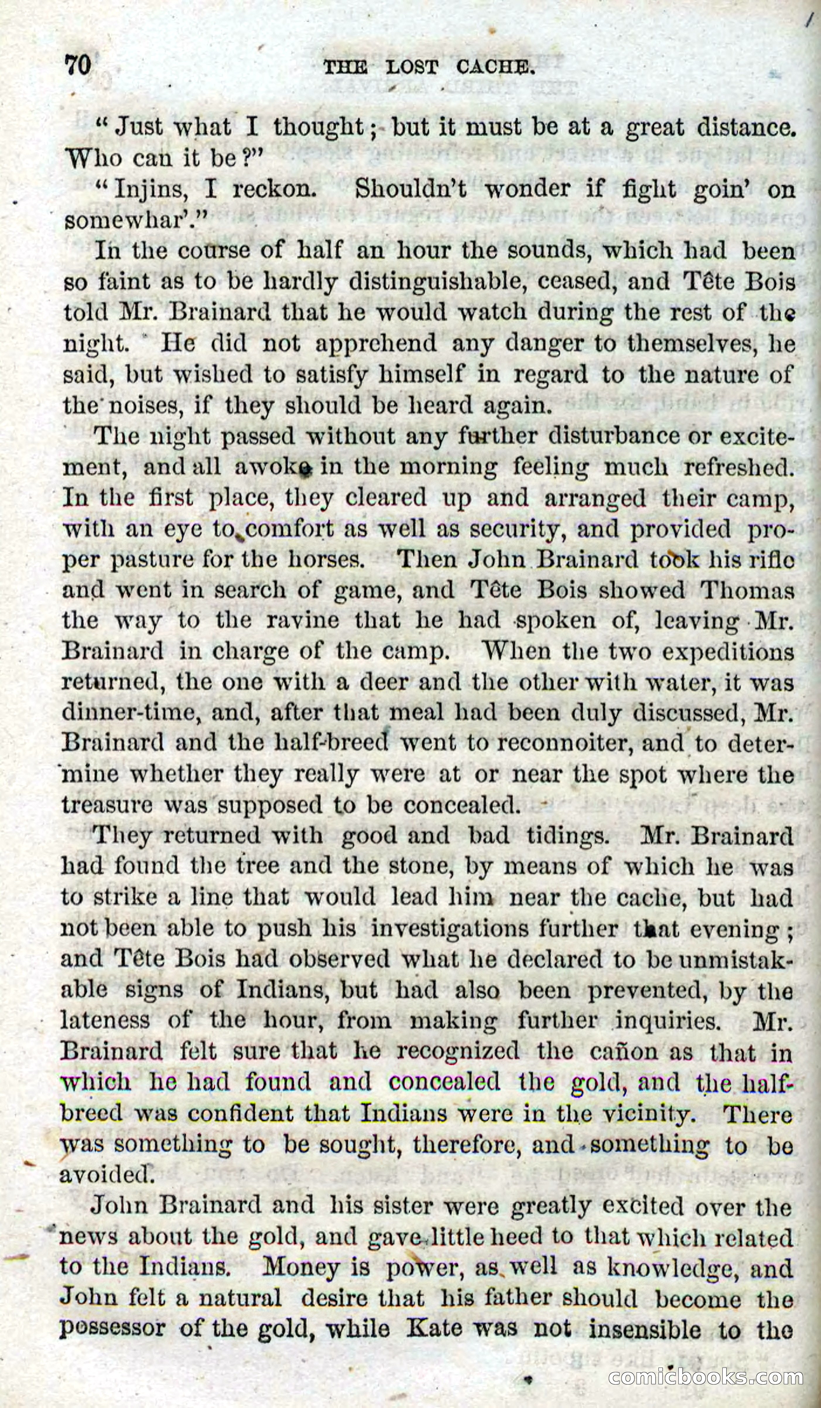 Beadle's Dime Novels, No. 91: The Lost Cache — page 68 of 100