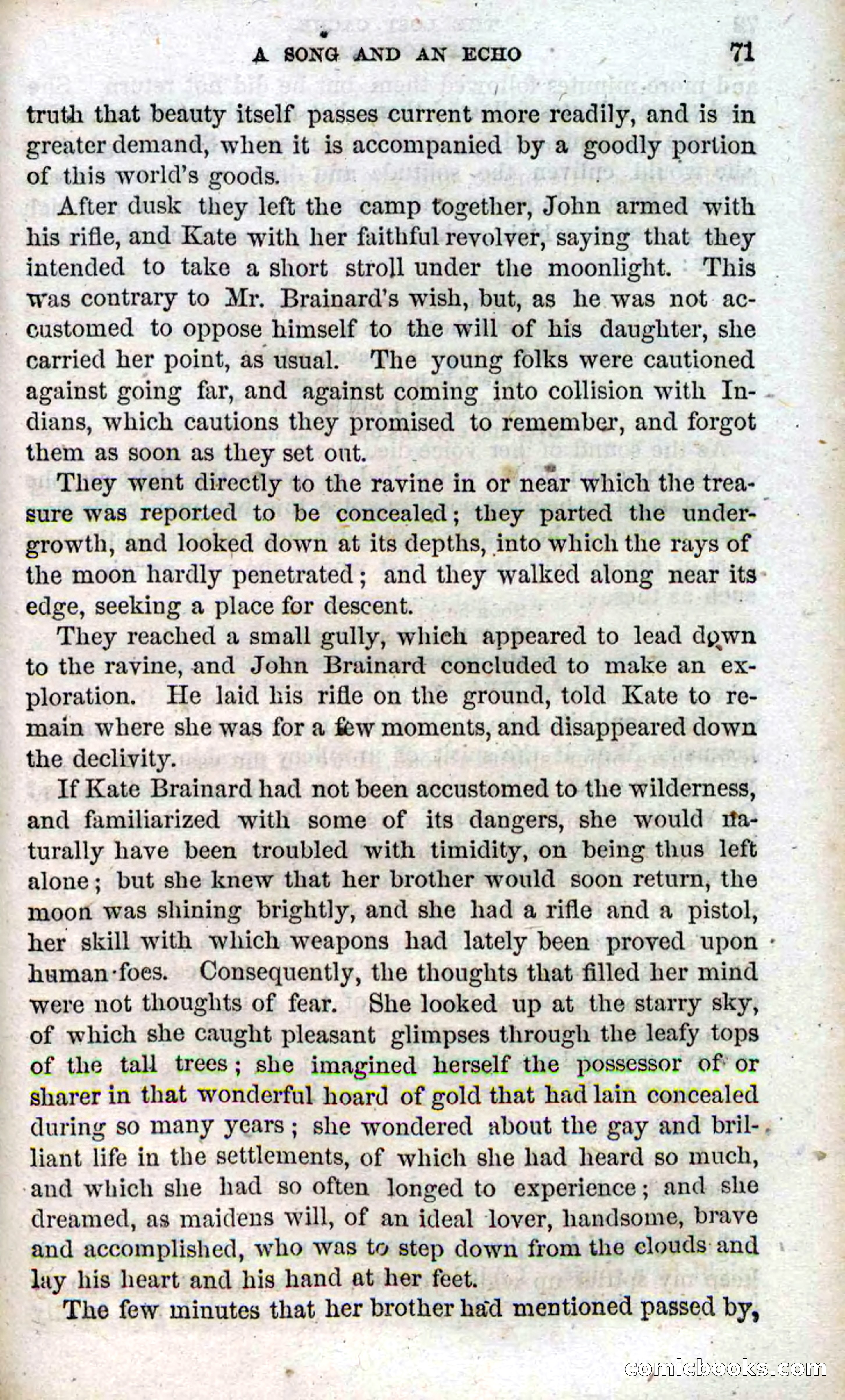 Beadle's Dime Novels, No. 91: The Lost Cache — page 69 of 100