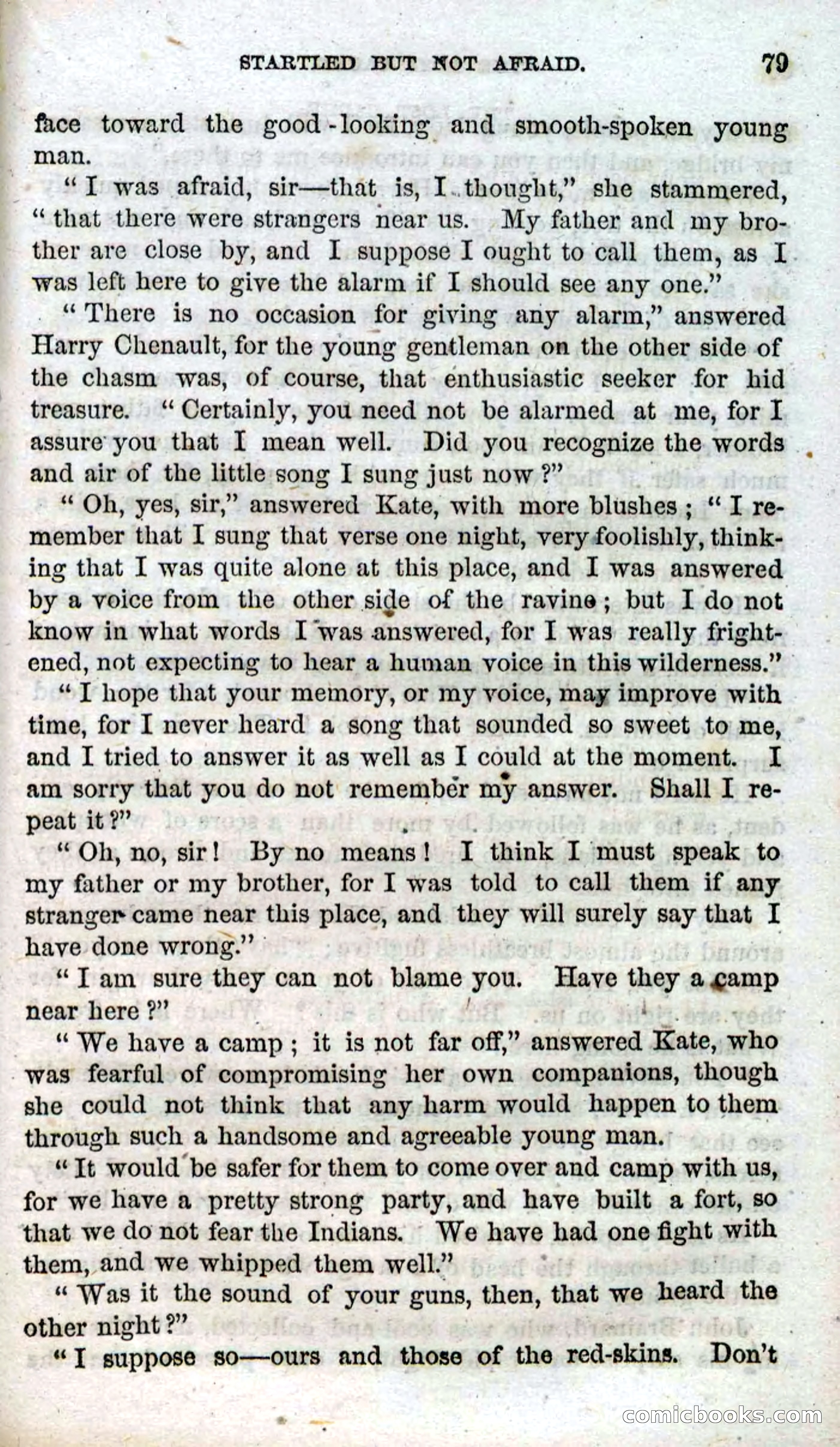 Beadle's Dime Novels, No. 91: The Lost Cache — page 77 of 100