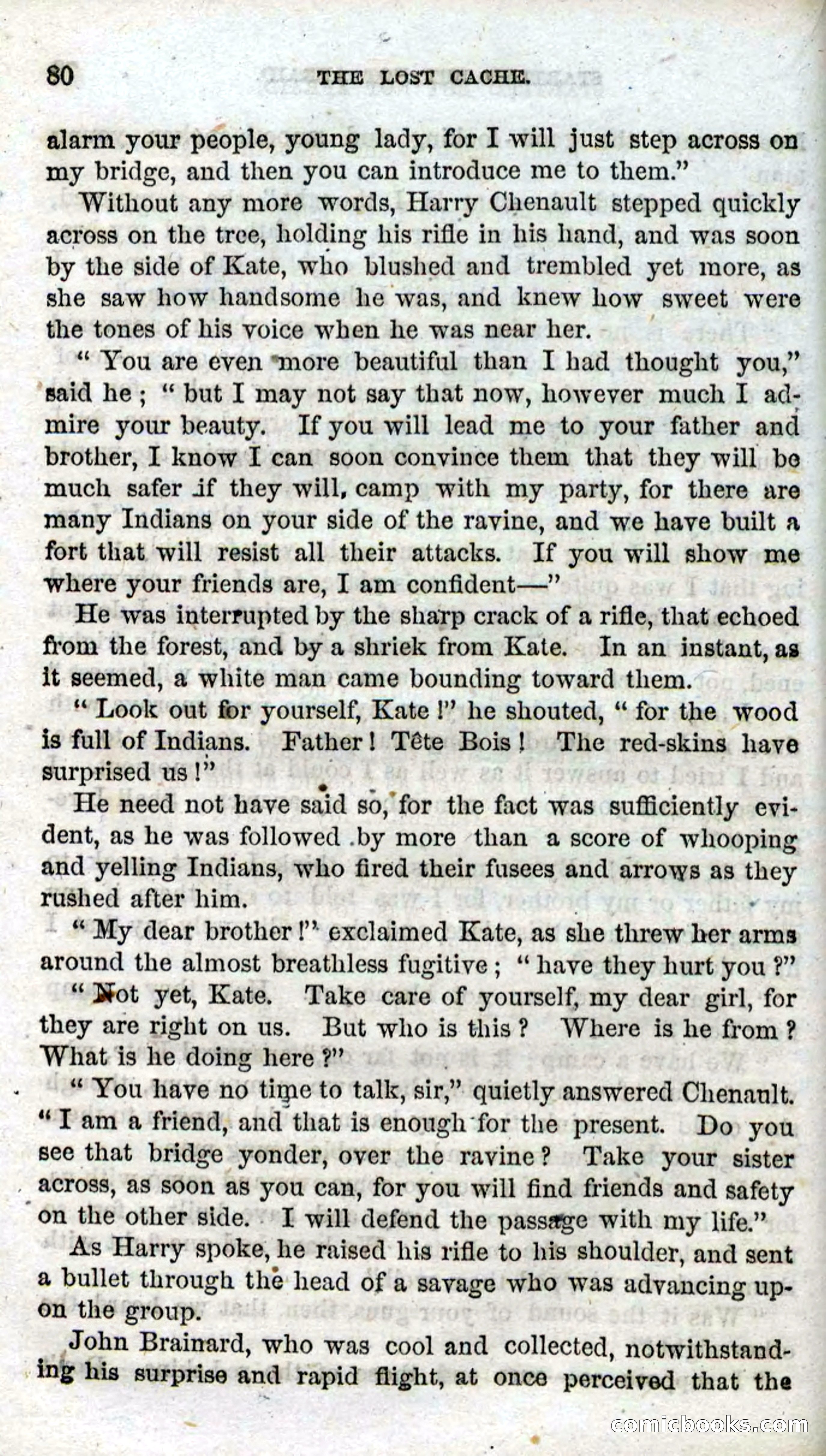 Beadle's Dime Novels, No. 91: The Lost Cache — page 78 of 100