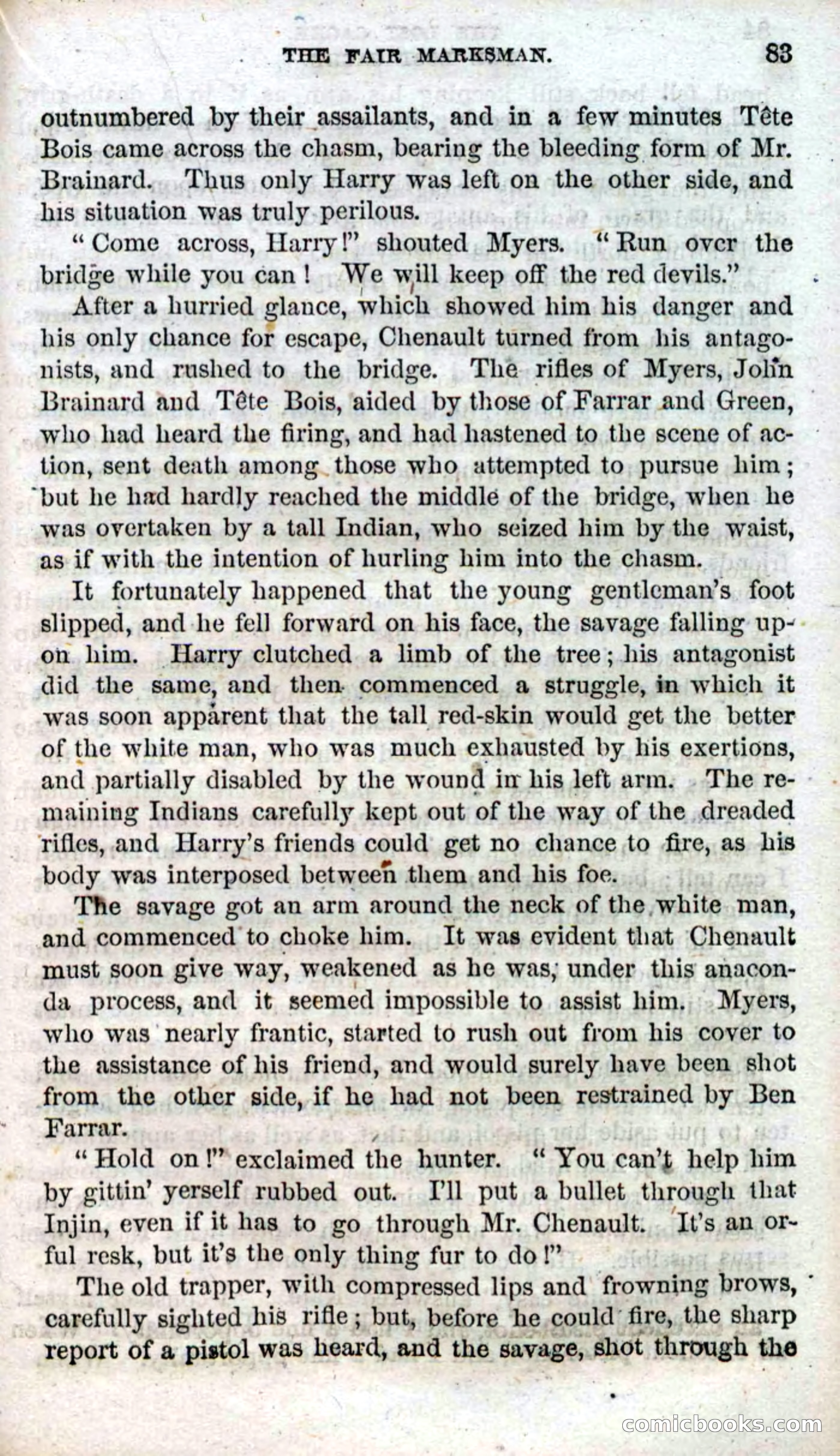 Beadle's Dime Novels, No. 91: The Lost Cache — page 81 of 100