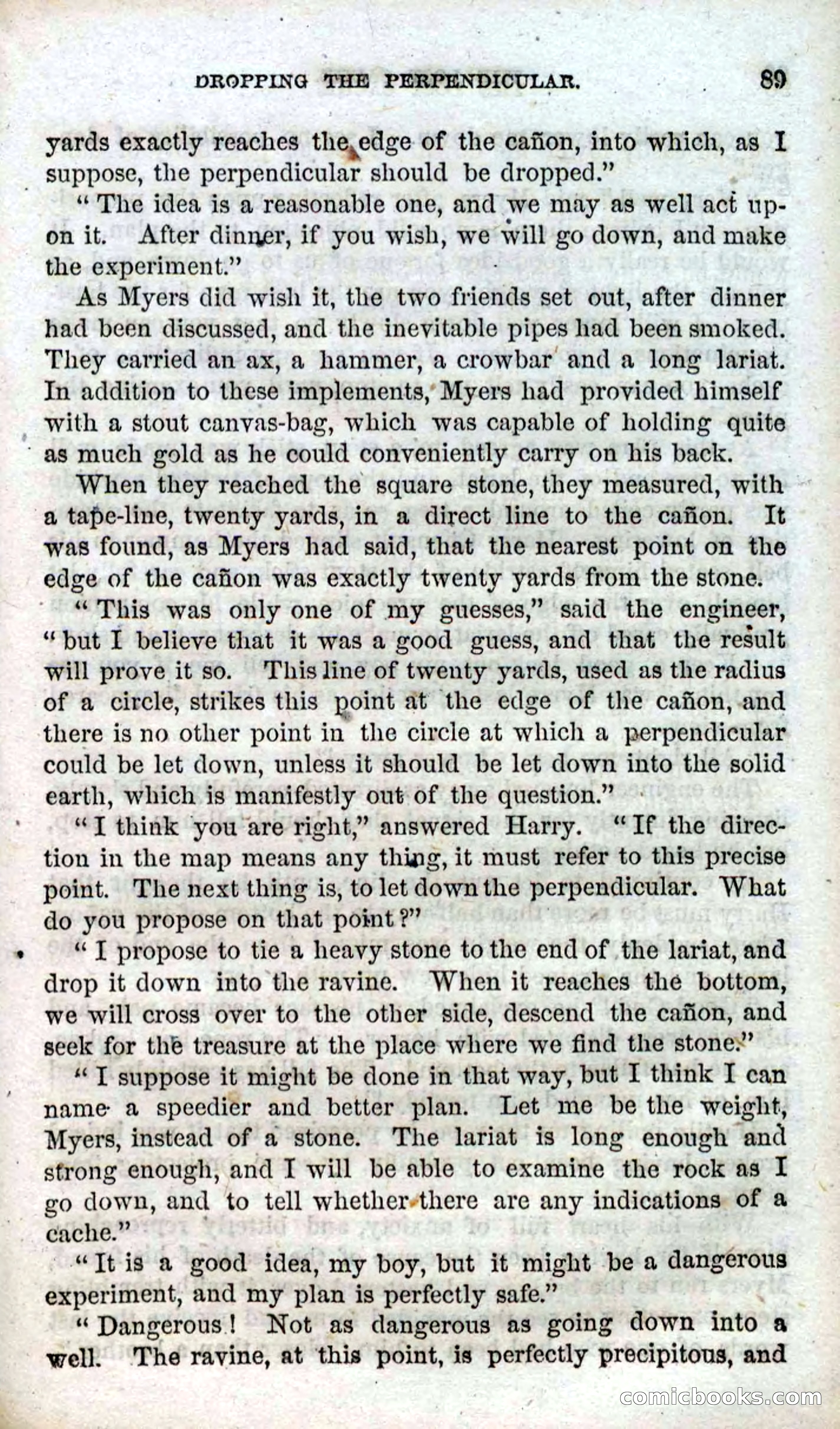Beadle's Dime Novels, No. 91: The Lost Cache — page 87 of 100