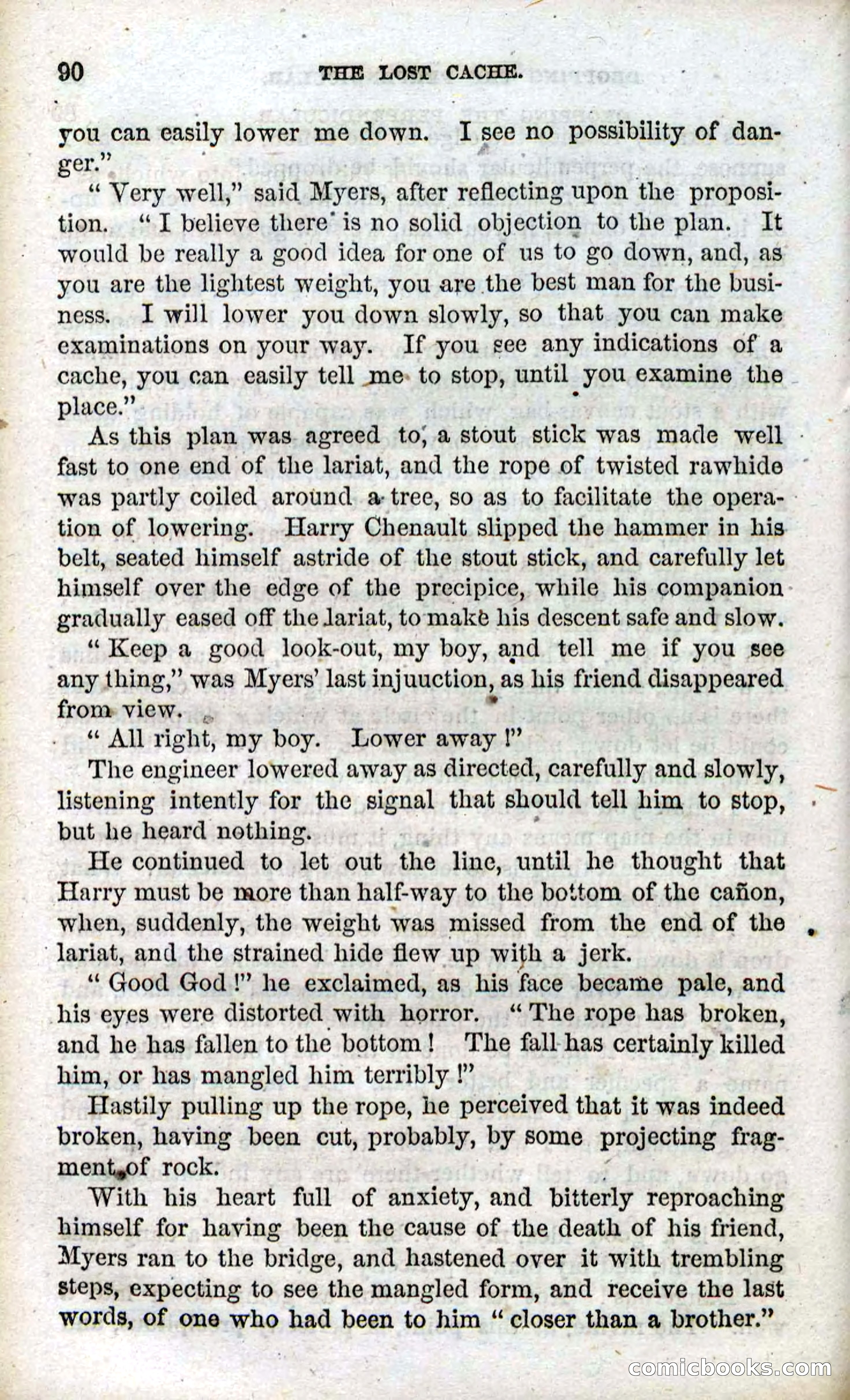 Beadle's Dime Novels, No. 91: The Lost Cache — page 88 of 100