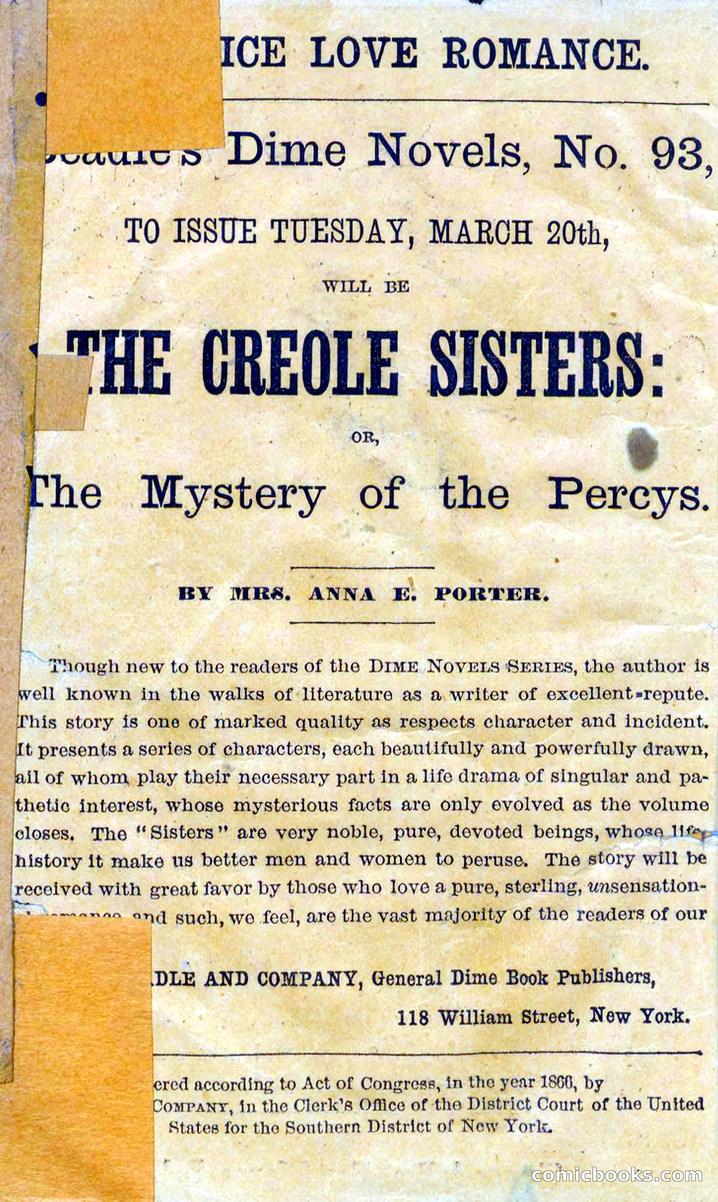 Beadle's Dime Novels No. 92: The Twin Scouts — page 2 of 98