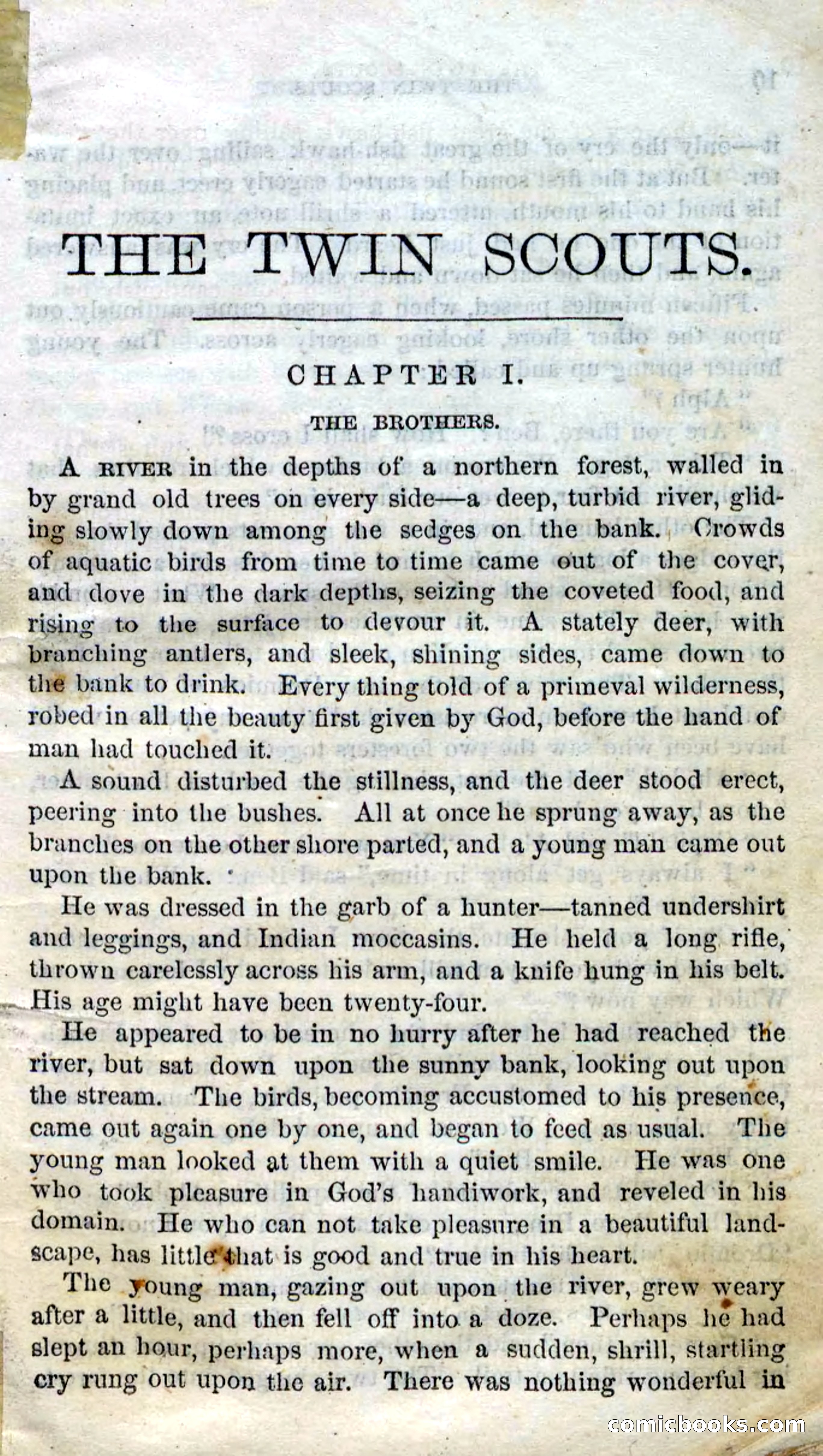 Beadle's Dime Novels No. 92: The Twin Scouts — page 7 of 98
