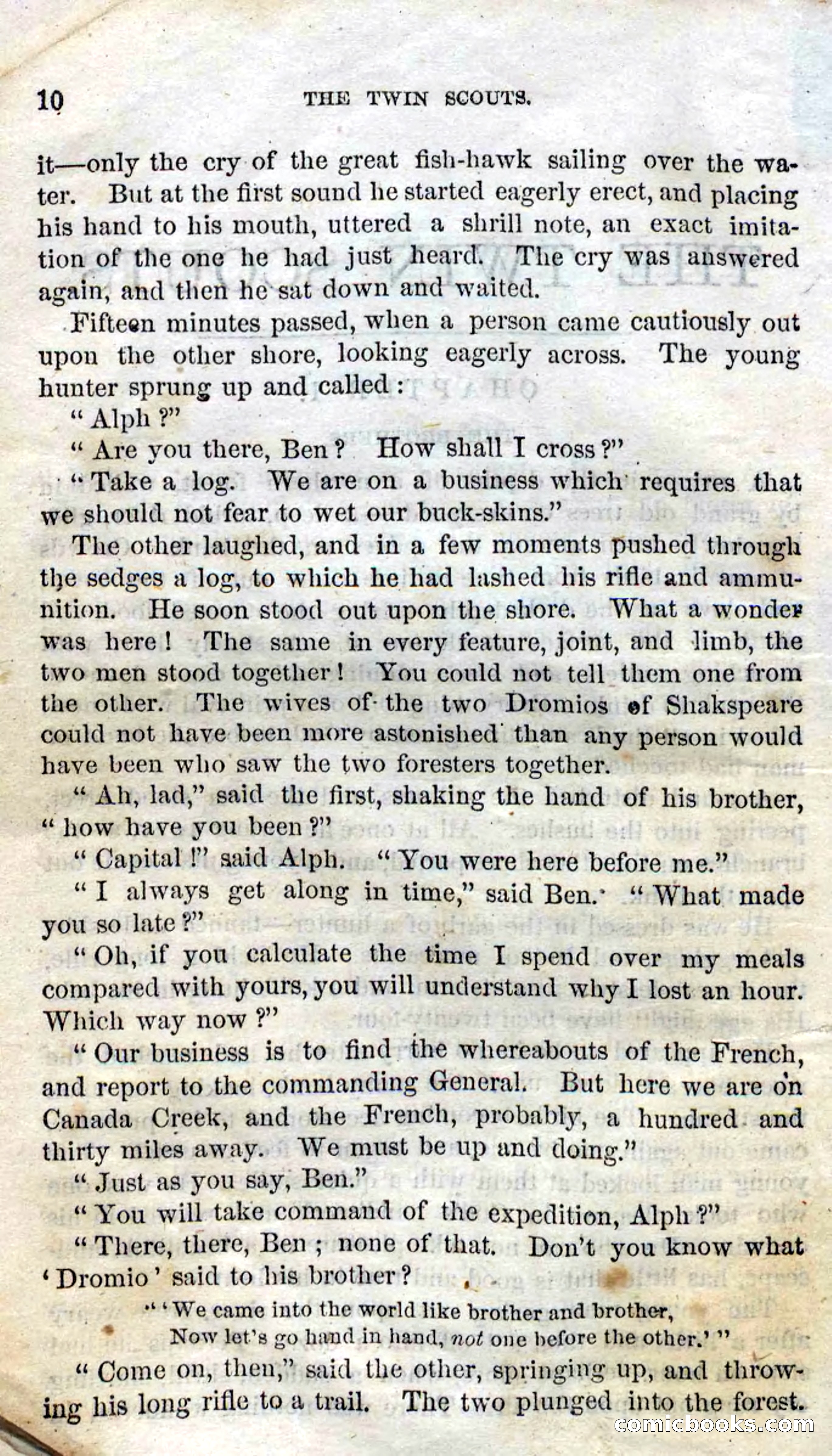 Beadle's Dime Novels No. 92: The Twin Scouts — page 8 of 98
