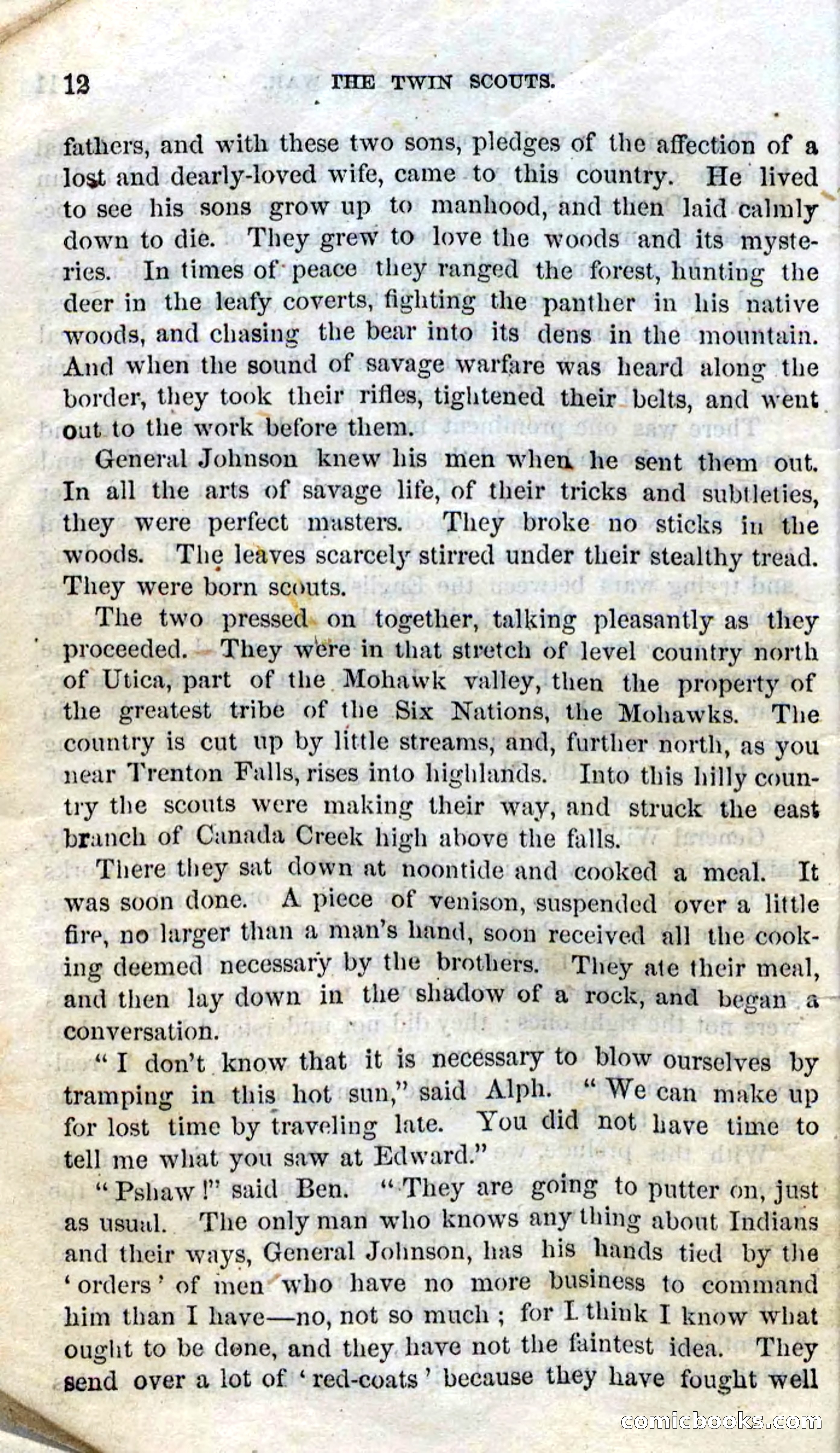 Beadle's Dime Novels No. 92: The Twin Scouts — page 10 of 98