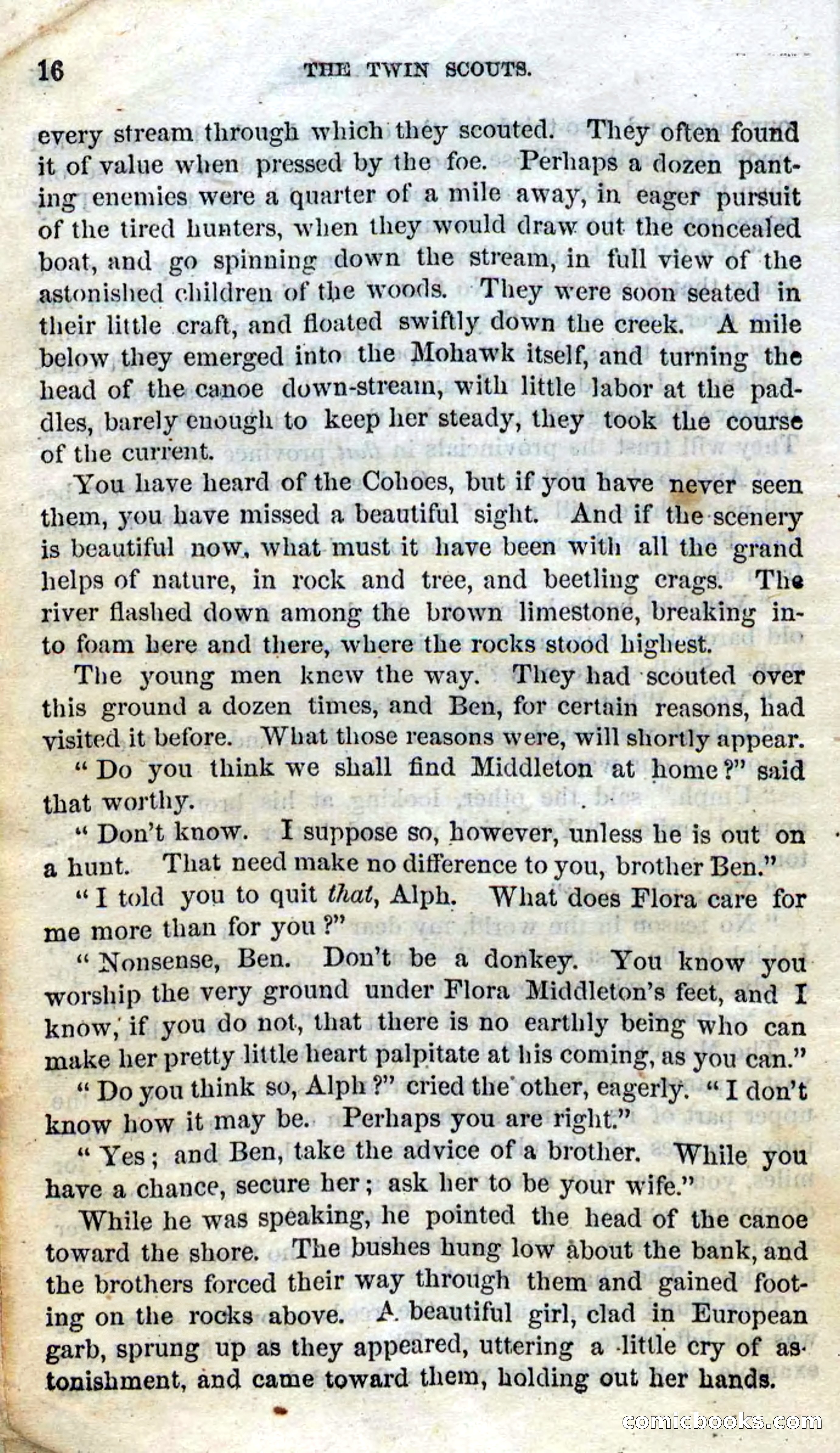 Beadle's Dime Novels No. 92: The Twin Scouts — page 14 of 98