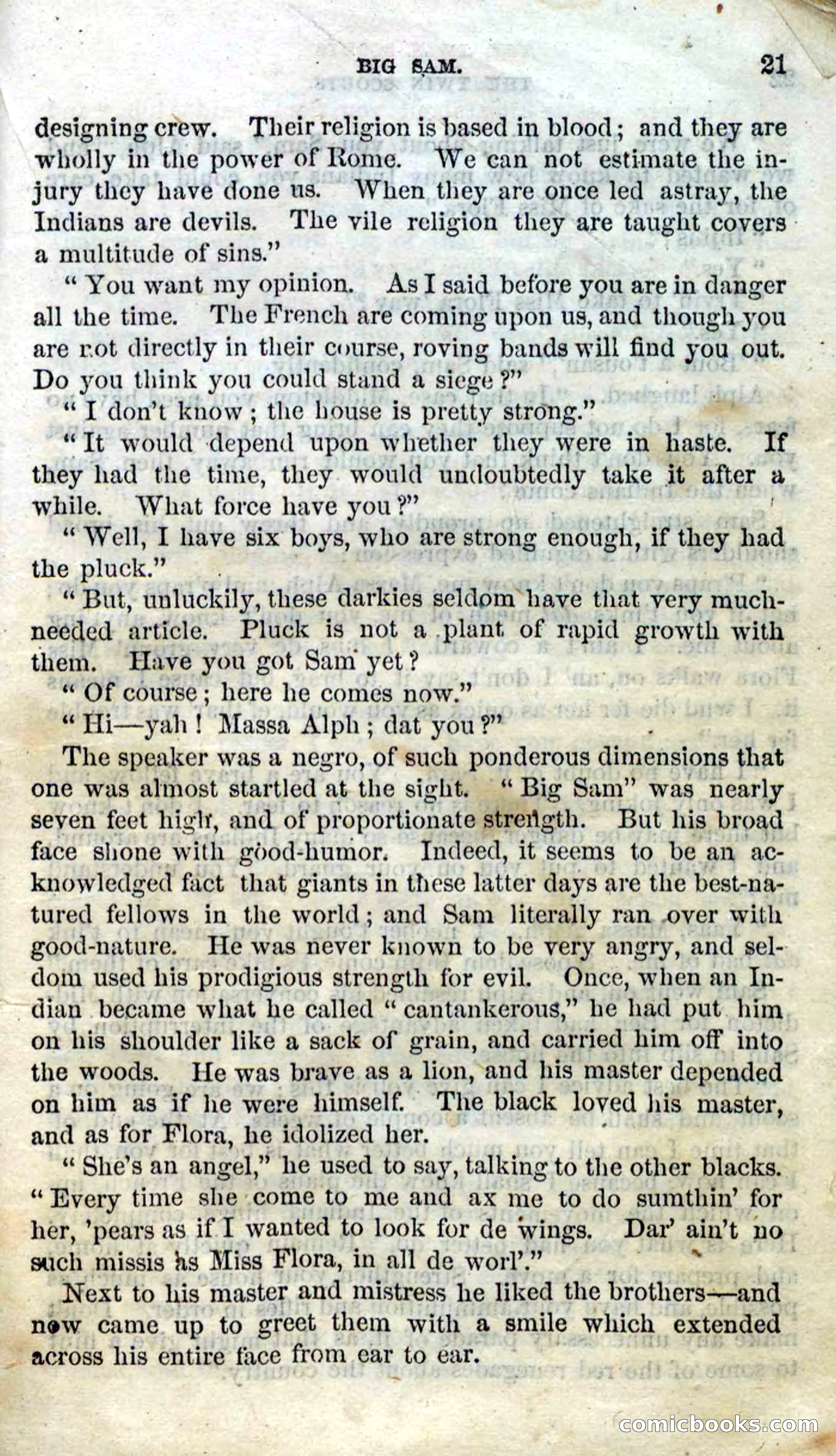 Beadle's Dime Novels No. 92: The Twin Scouts — page 19 of 98