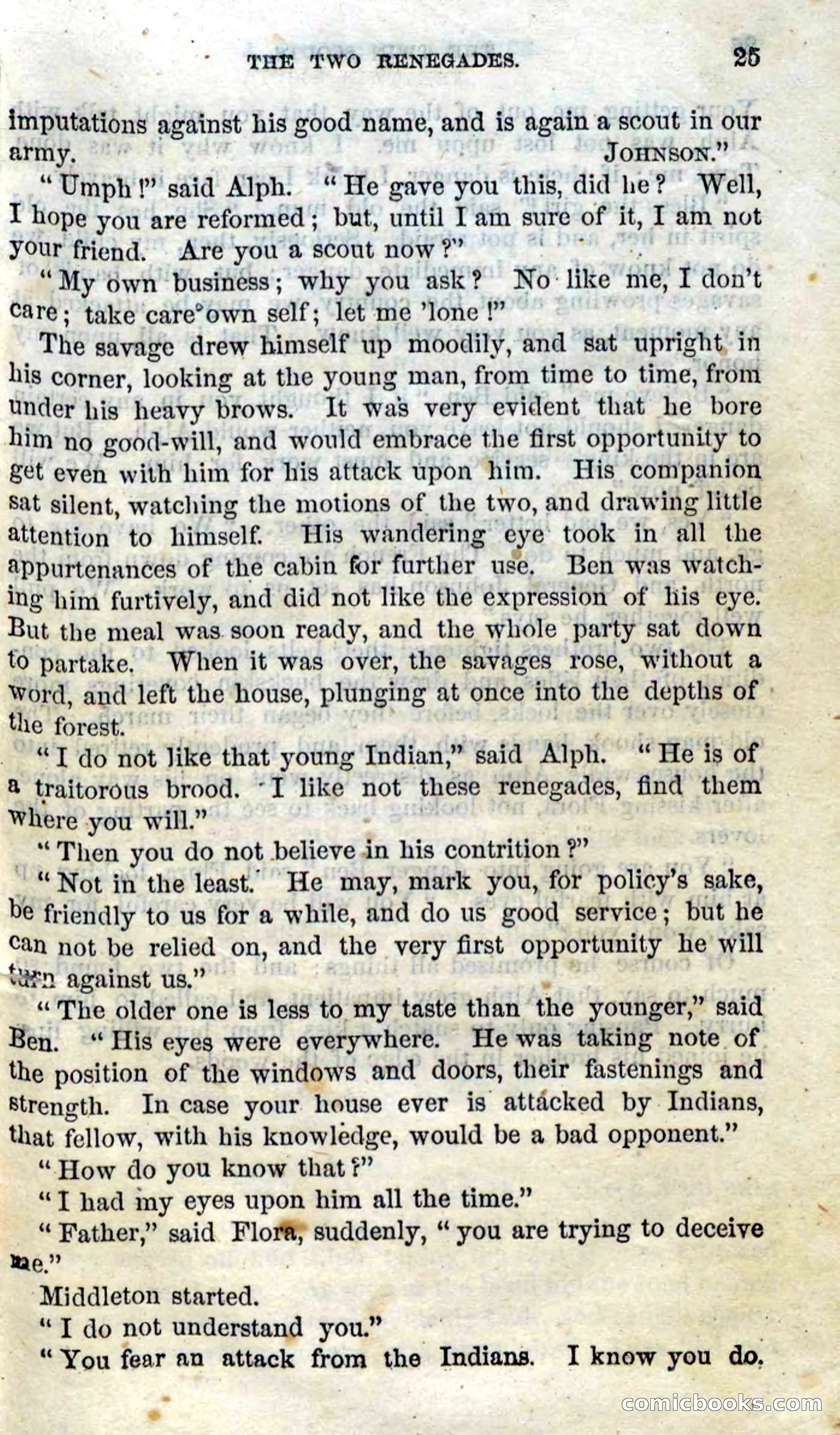 Beadle's Dime Novels No. 92: The Twin Scouts — page 23 of 98