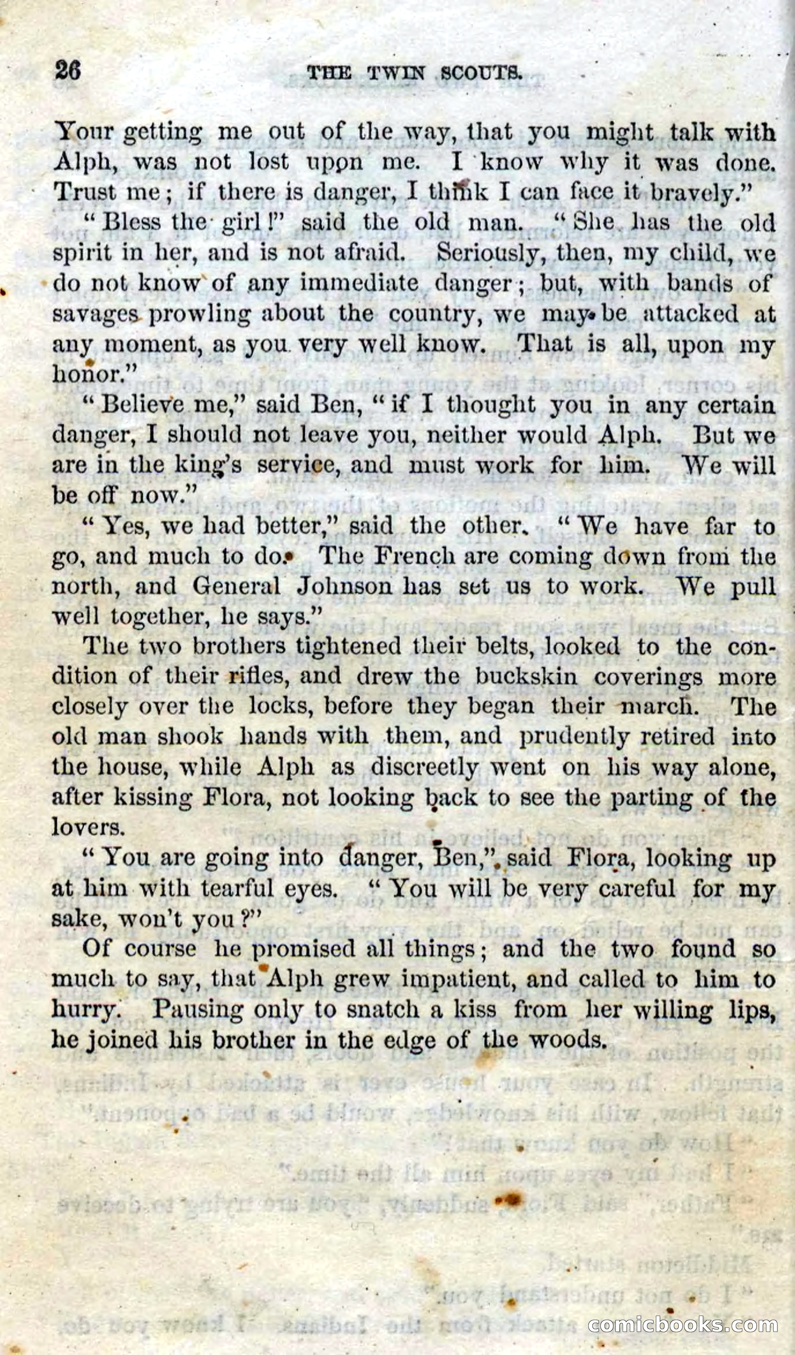 Beadle's Dime Novels No. 92: The Twin Scouts — page 24 of 98