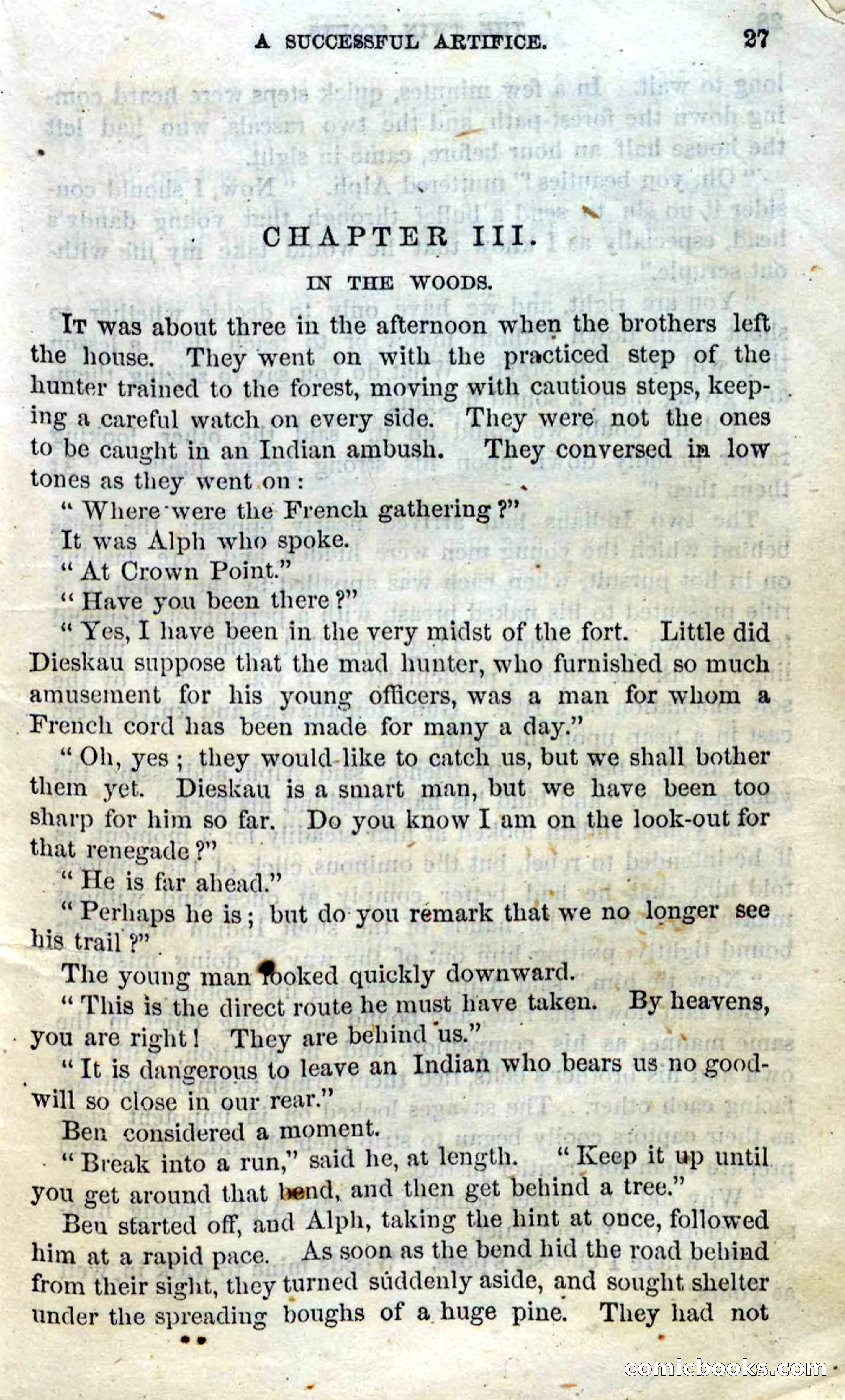 Beadle's Dime Novels No. 92: The Twin Scouts — page 25 of 98