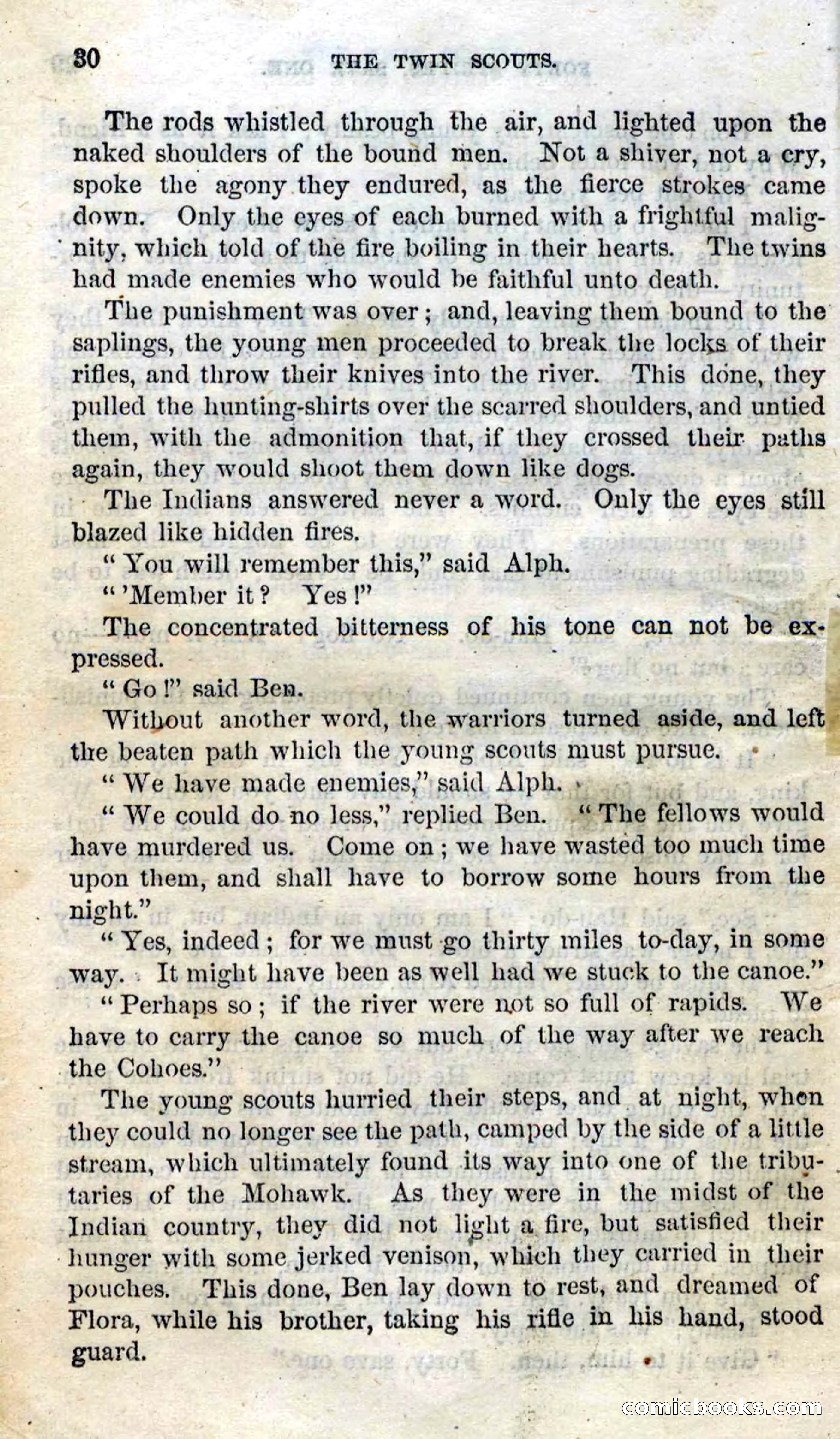 Beadle's Dime Novels No. 92: The Twin Scouts — page 28 of 98