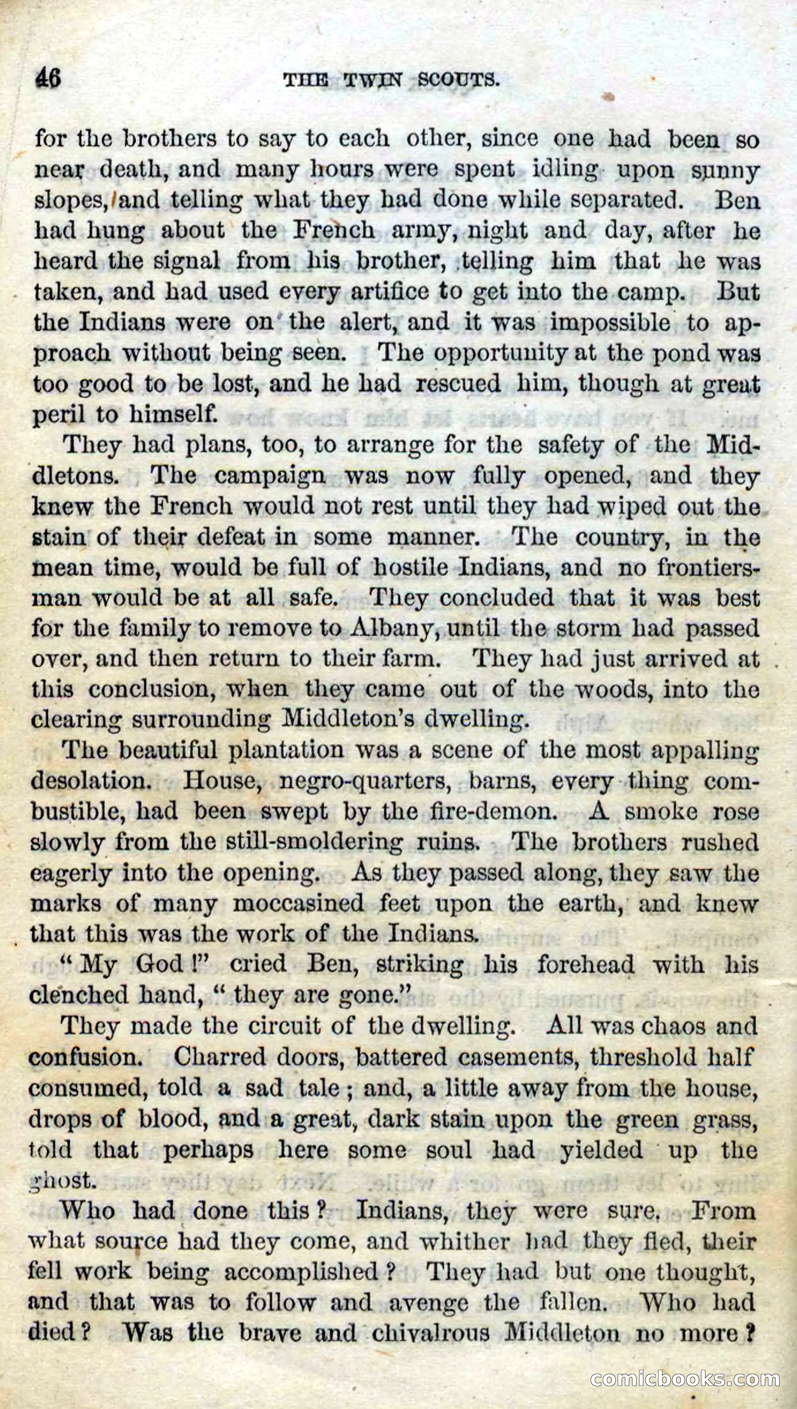 Beadle's Dime Novels No. 92: The Twin Scouts — page 44 of 98
