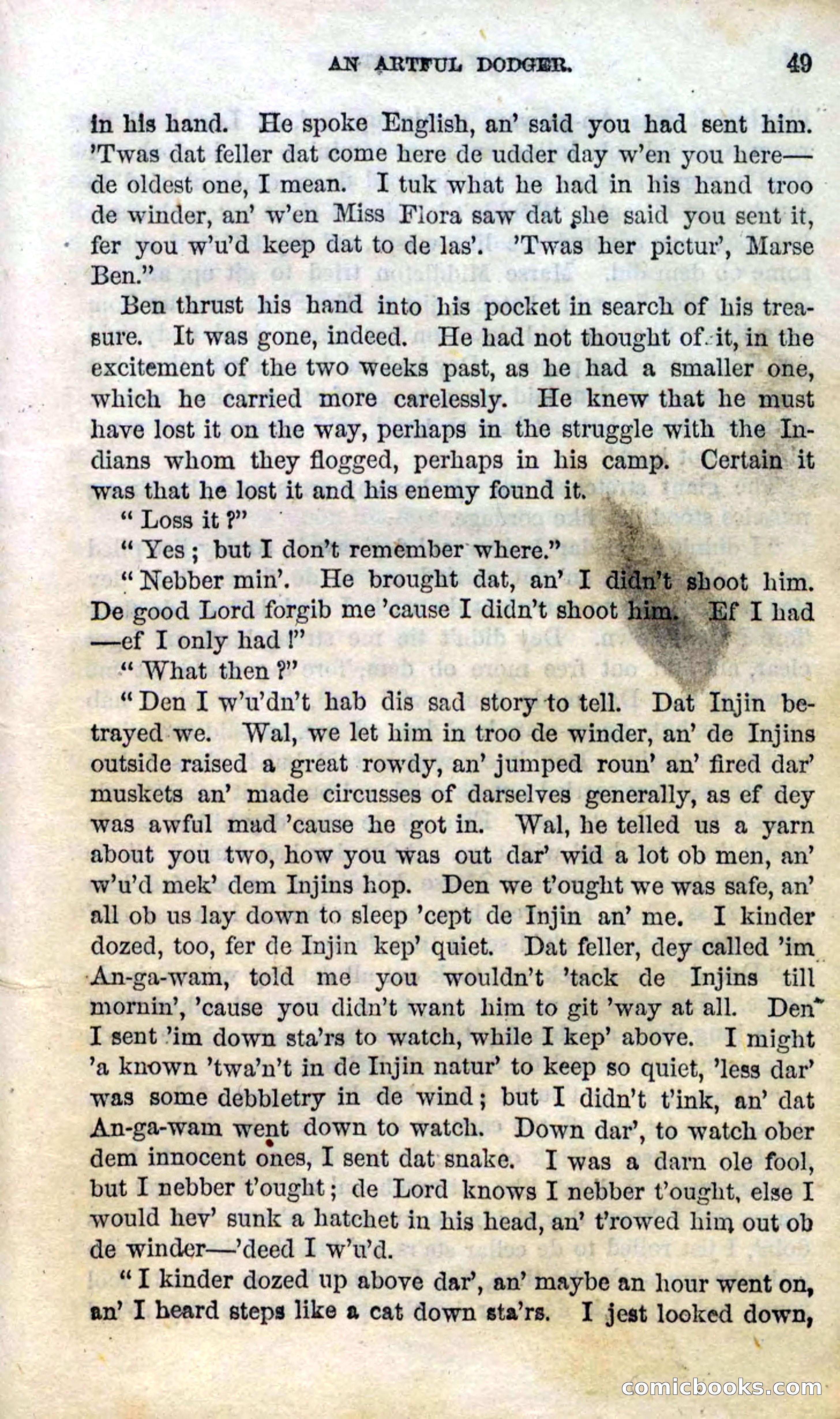 Beadle's Dime Novels No. 92: The Twin Scouts — page 47 of 98