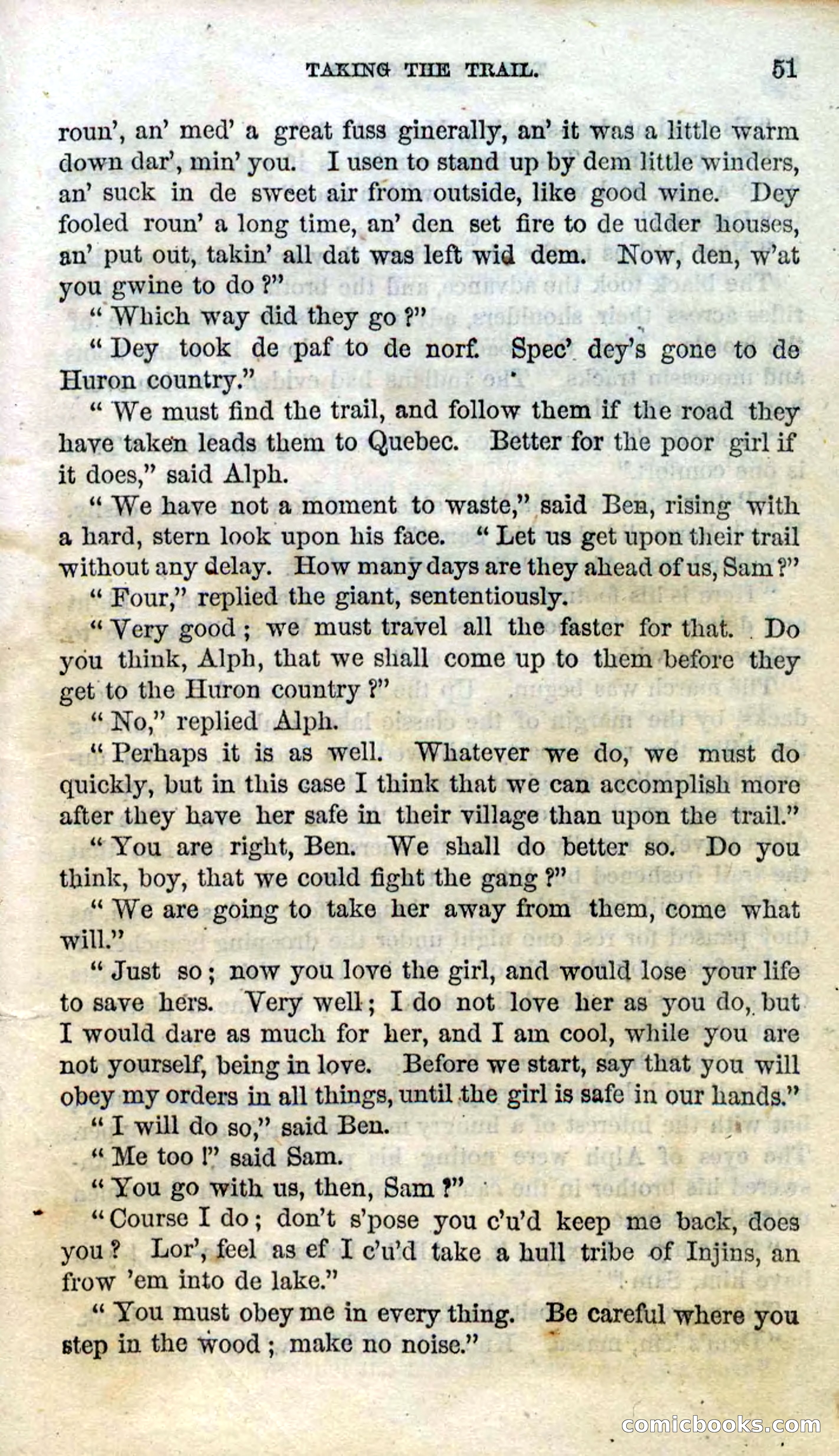 Beadle's Dime Novels No. 92: The Twin Scouts — page 49 of 98