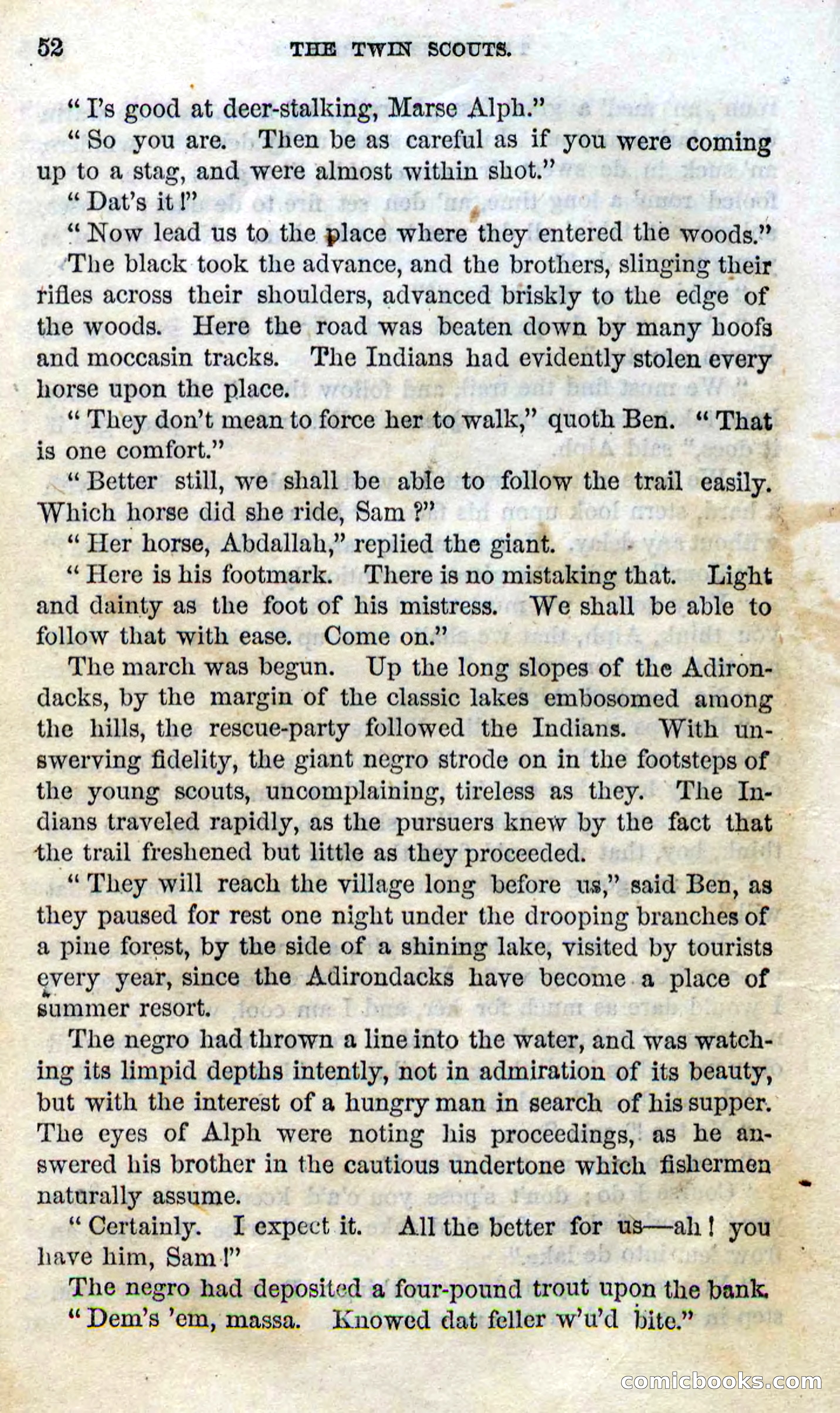 Beadle's Dime Novels No. 92: The Twin Scouts — page 50 of 98