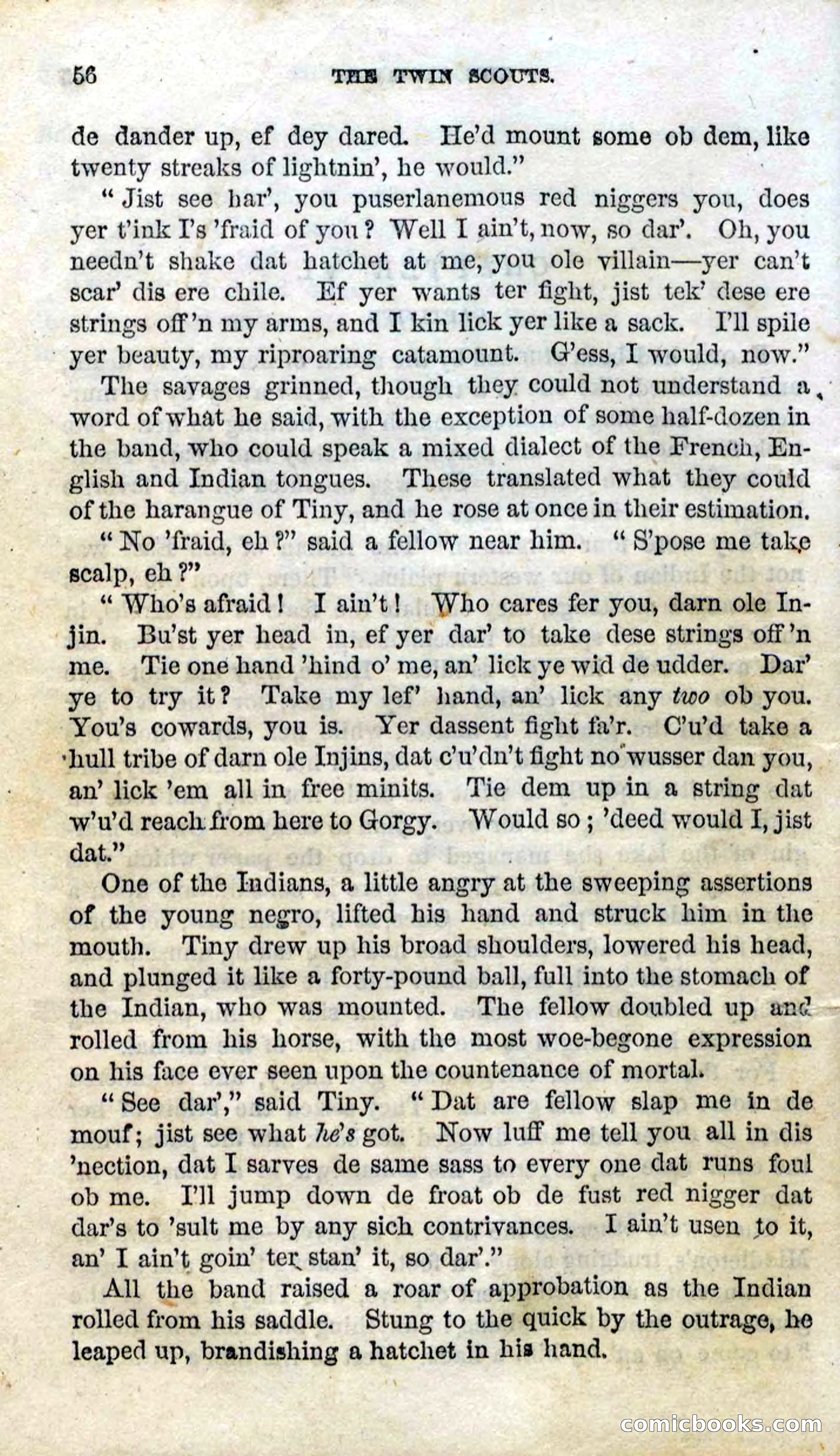 Beadle's Dime Novels No. 92: The Twin Scouts — page 54 of 98