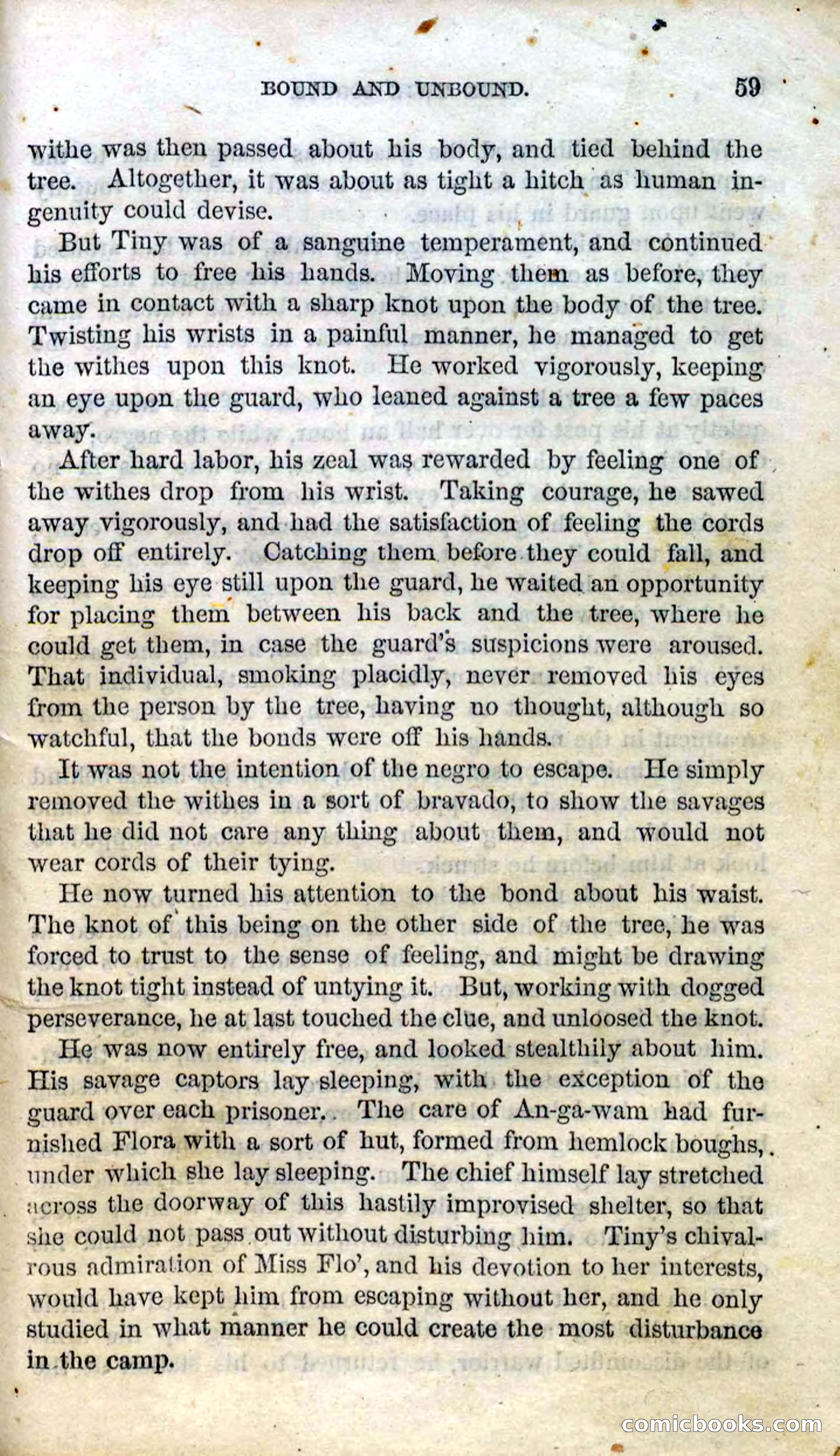Beadle's Dime Novels No. 92: The Twin Scouts — page 57 of 98